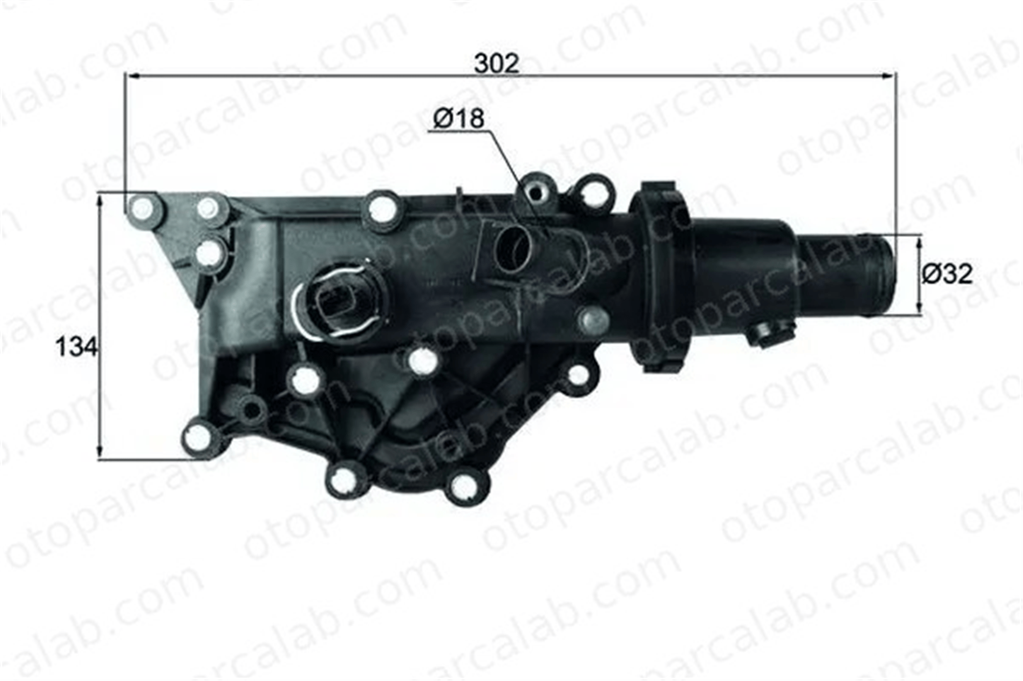 MAHLE TH 59 89 Termostat RENAULT MEGANE III Hatchback CLIO III Grandtour TH5989 8200700092