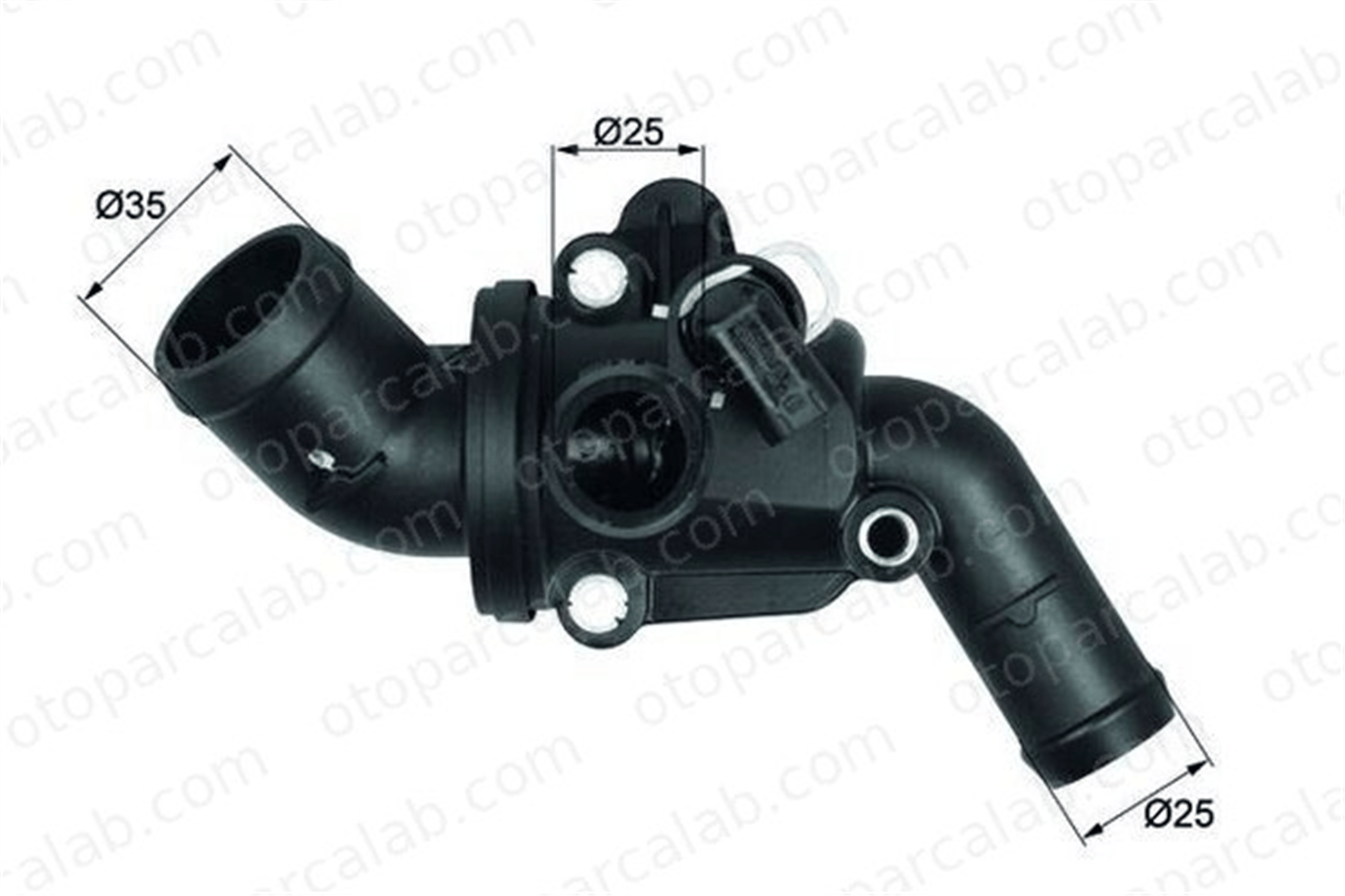 MAHLE TI 14 87 Termostat MERCEDES-BENZ A-SERISI B-SERISI Sports Tourer 2662030575 2662030775