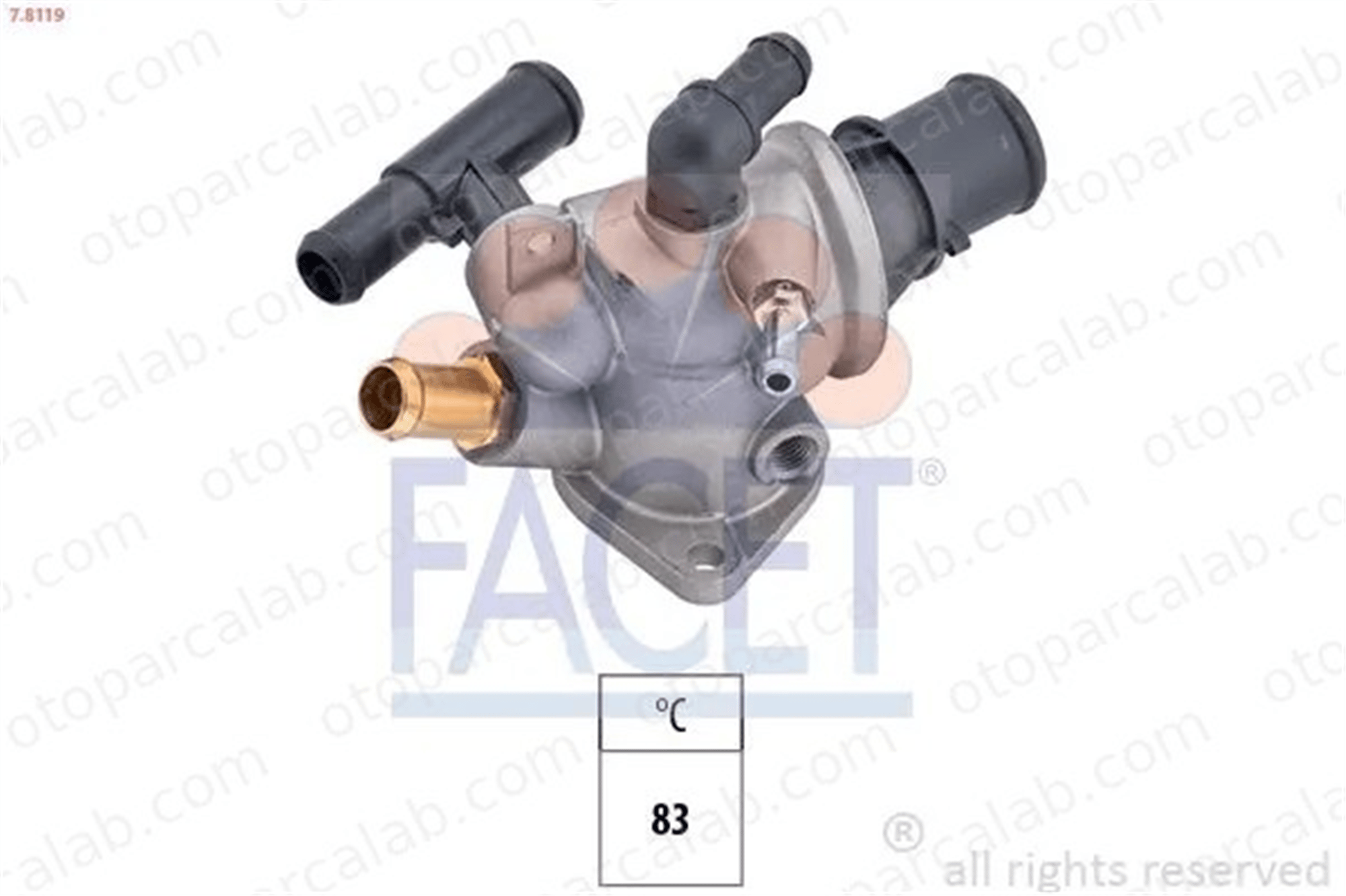 MAHLE TI 95 83 Termostat 83 °C ALFA ROMEO 145 146 60812410 60602148