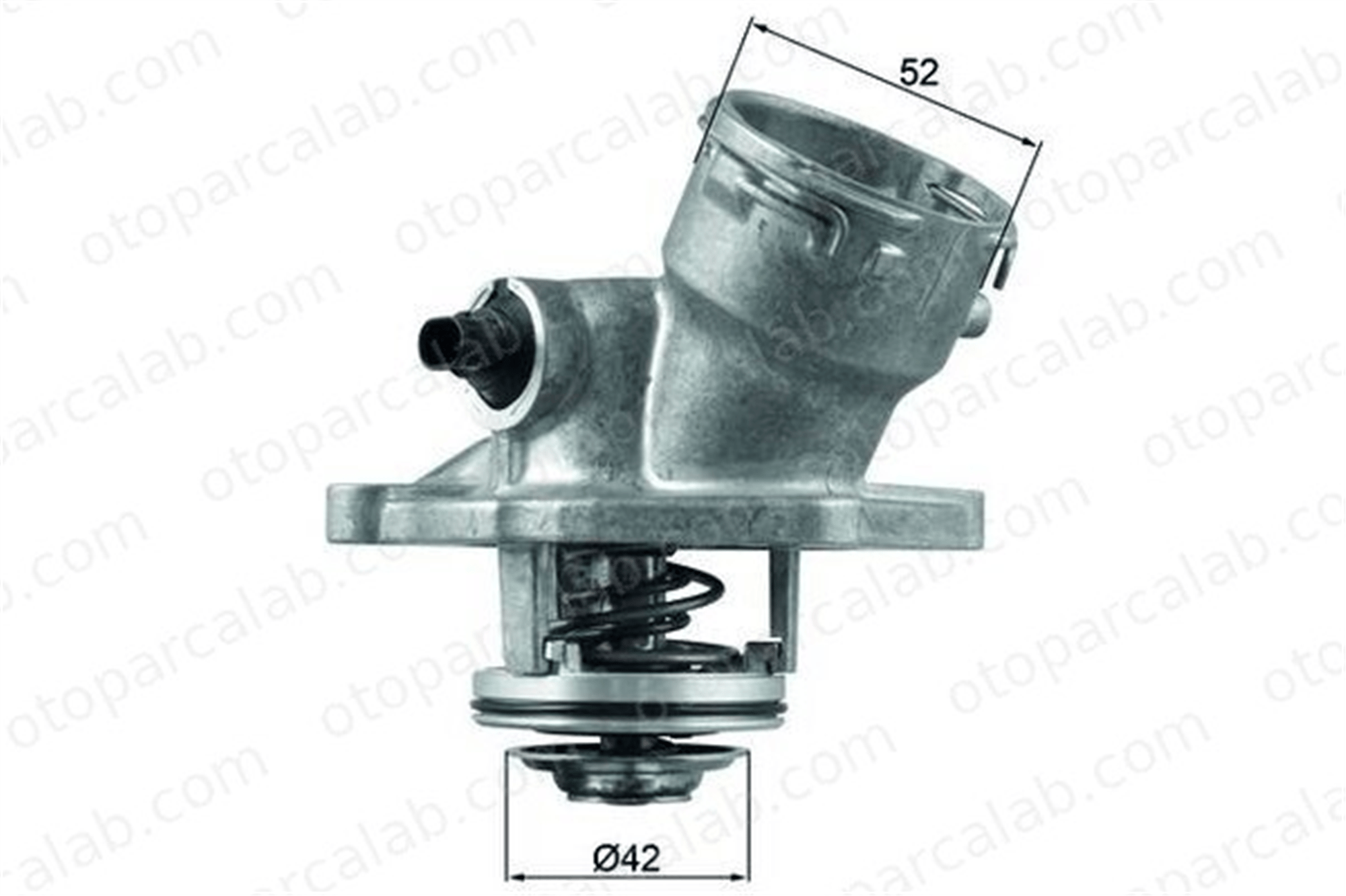 MAHLE TM 45 100D Termostat 100 °C DEUTZ-FAHR AGROTRON DX A2722000415 2722000015