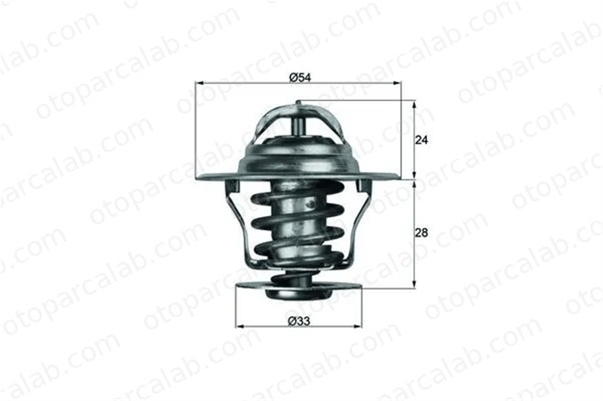 MAHLE TX 11 71D Termostat OPEL KADETT E KADETT E Hatchback TX 11 71D