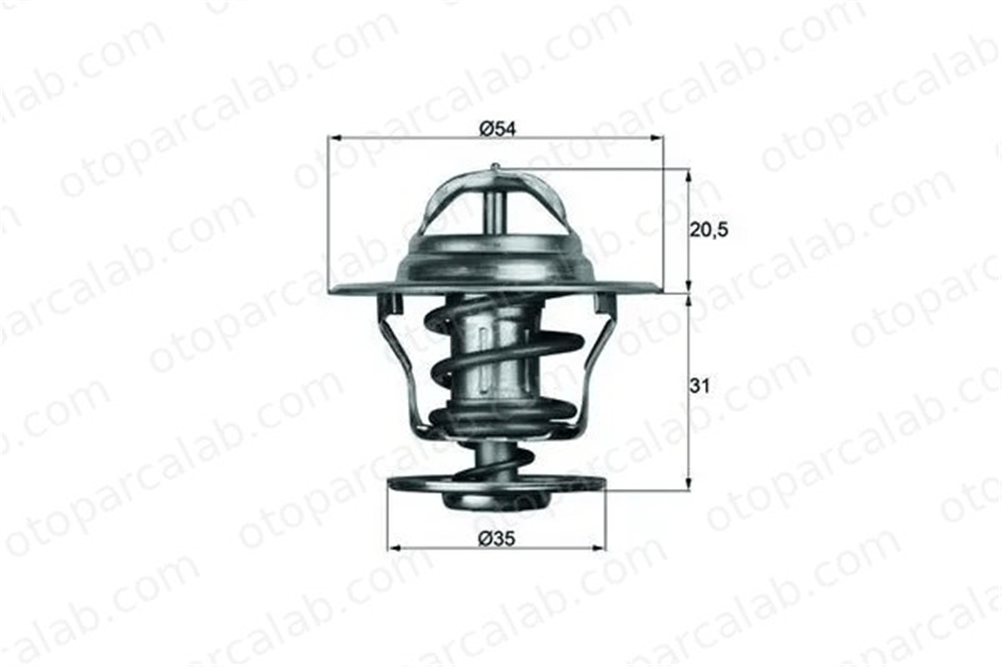 MAHLE TX 13 92D Termostat VOLVO S70 V70 I 9180811 271664