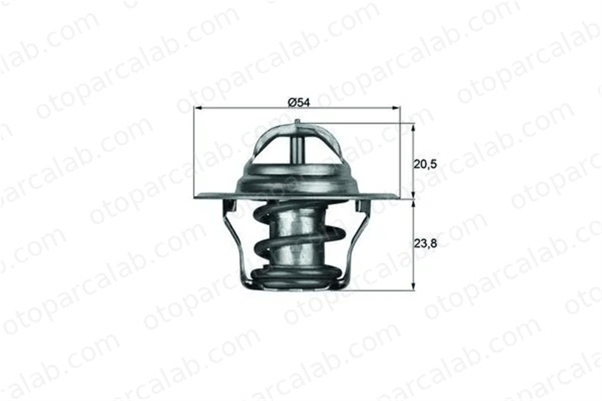 MAHLE TX 14 87D Termostat 87 °C AUDI A3 SEAT LEON 50121113C 050121113C