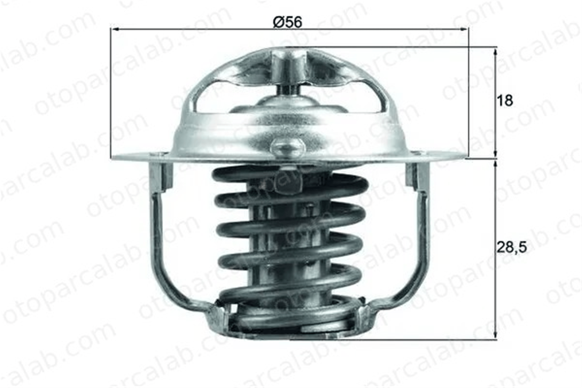 MAHLE TX 208 91D Termostat SUBARU IMPREZA Hatchback FORESTER TX20891D 21200AA210
