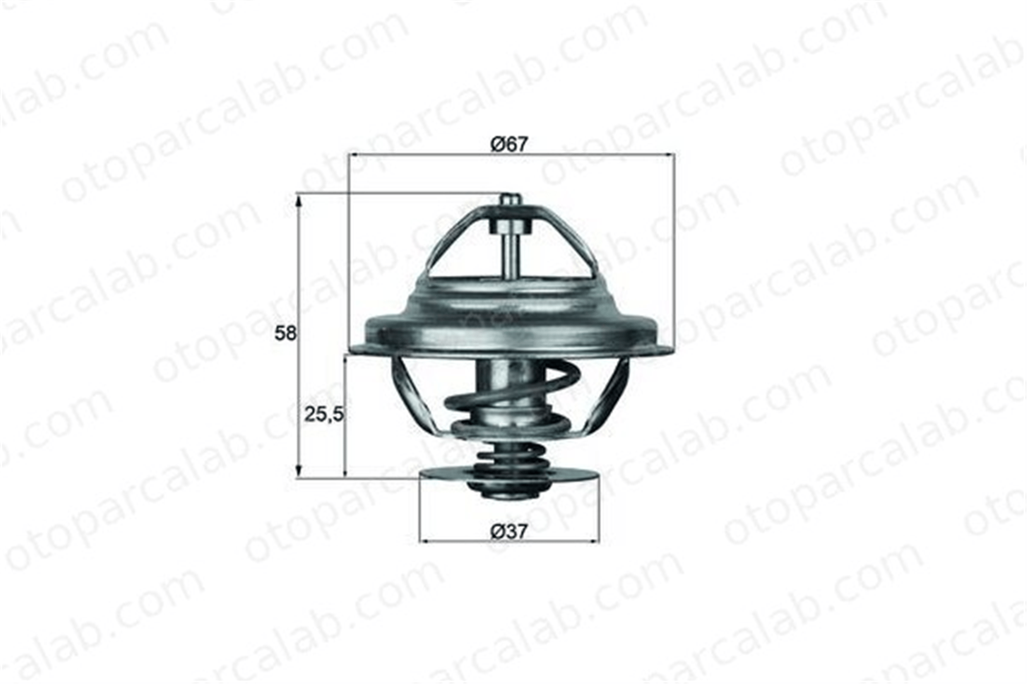 MAHLE TX 21 80D Termostat BMW 5 3 11531264668 11531265085