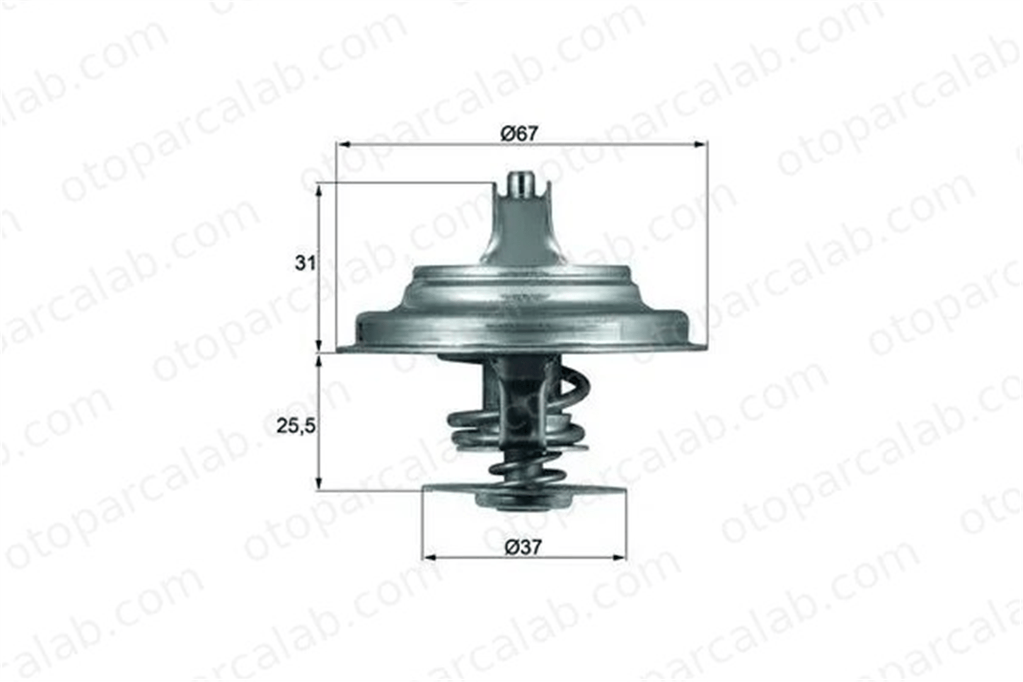 MAHLE TX 25 80D Termostat VW BORA I BORA Variant 35121113 035121113