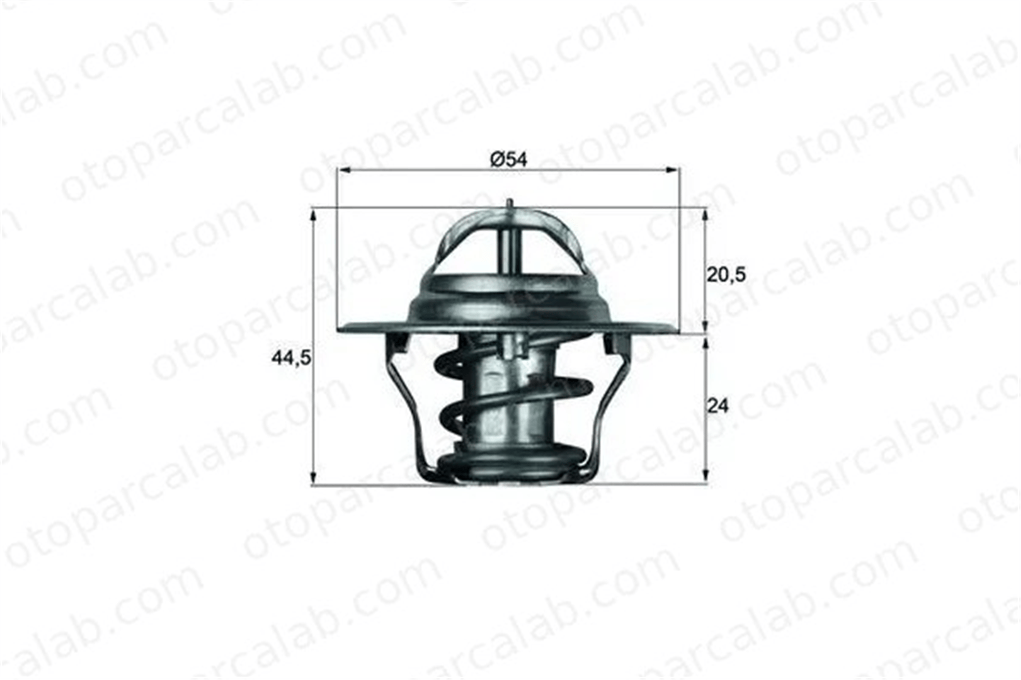 MAHLE TX 4 87D Termostat 87 °C FORD ESCORT I NISSAN BLUEBIRD 891F8575AA 2550022600