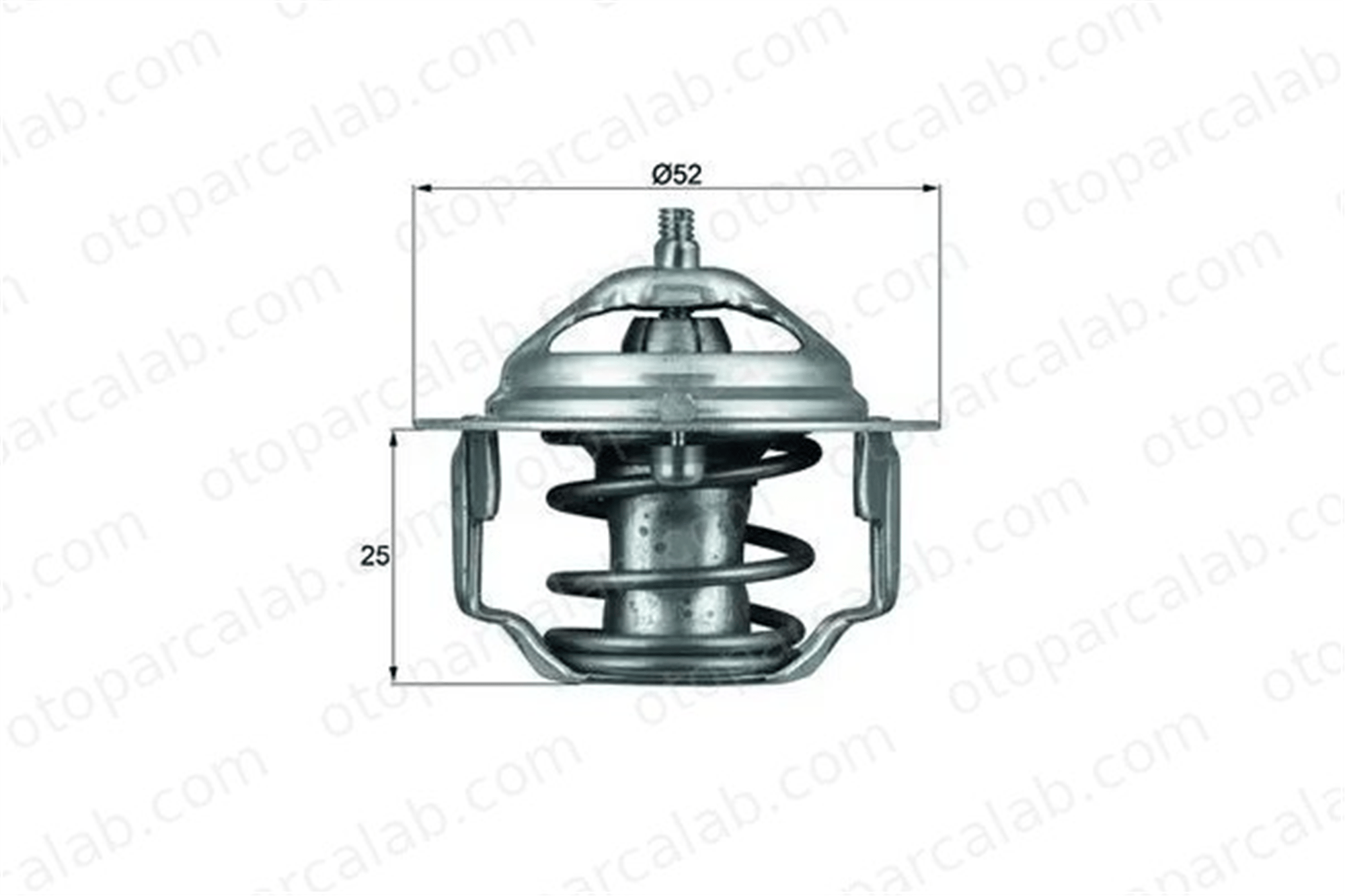 MAHLE TX 64 88 Termostat 88 °C MITSUBISHI LANCER III Station Wagon SPACE WAGON 8ABC15171 9004833021000