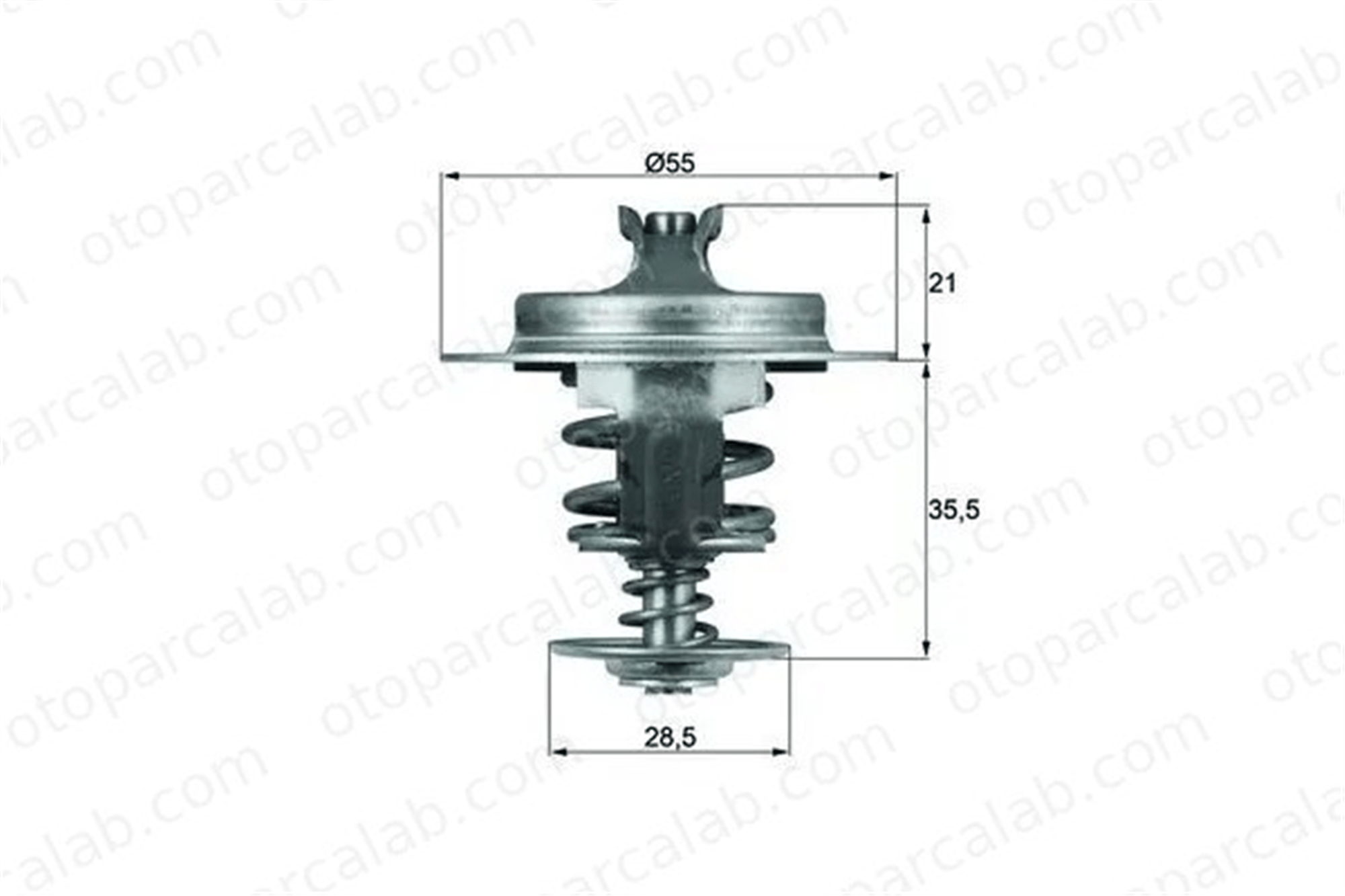 MAHLE TX 67 83D Termostat FIAT ULYSSE PEUGEOT 406 133823 1336S4