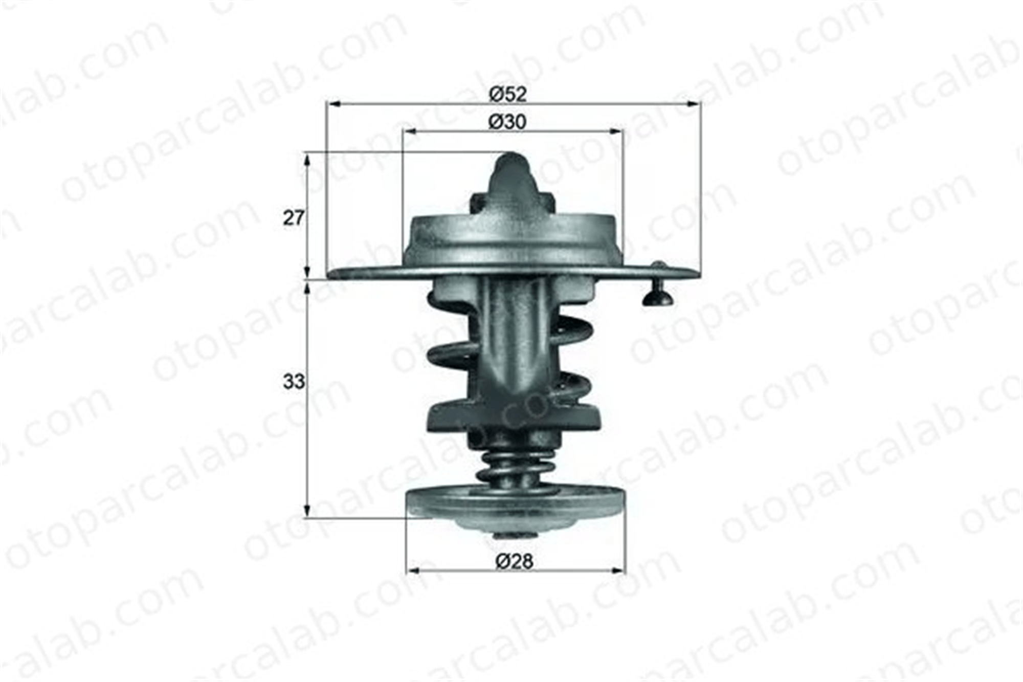 MAHLE TX 80 83 Termostat 83 °C ROVER 800 Hatchback DAIHATSU CHARADE II 9091603061 MD071349