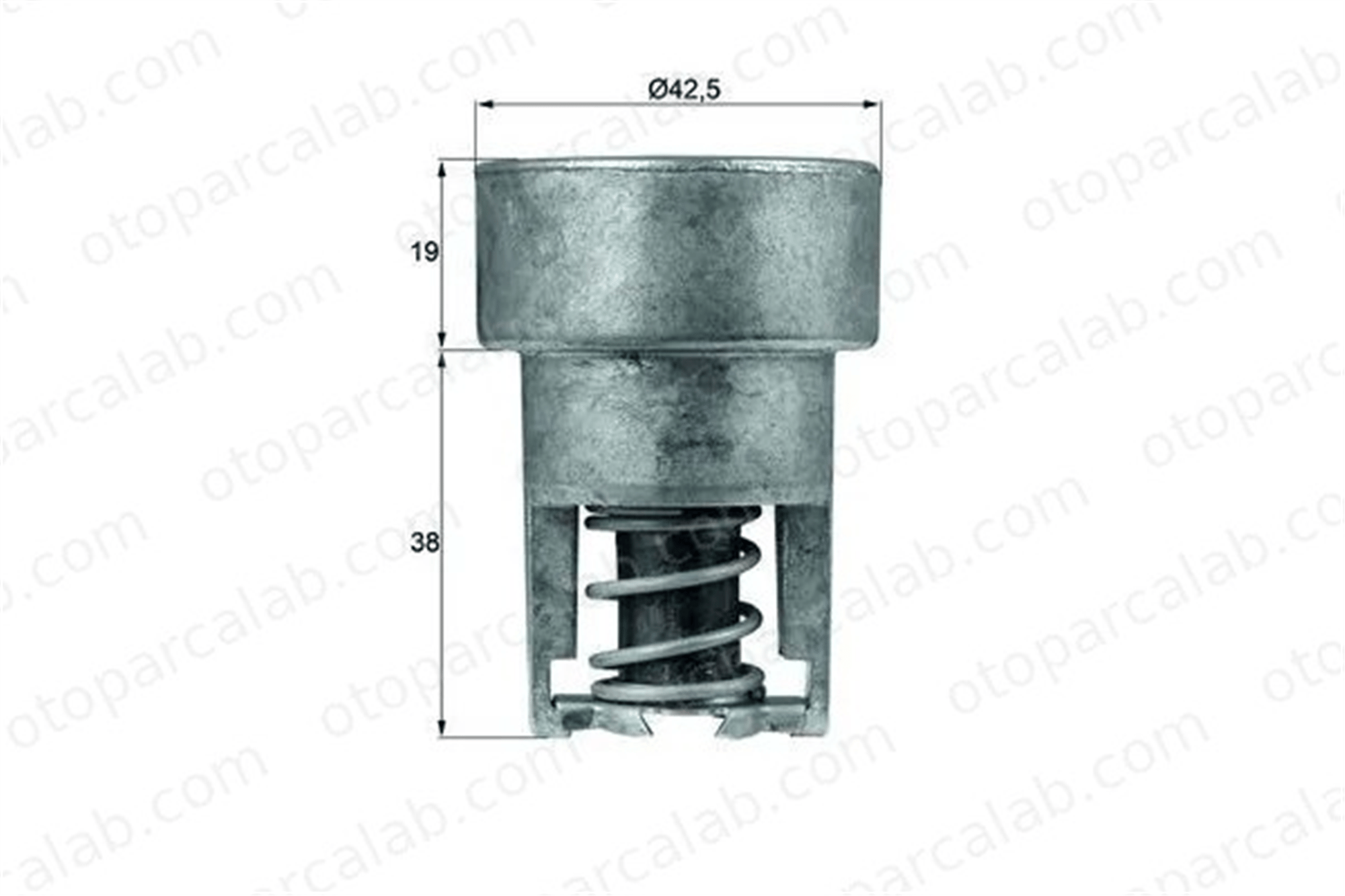 MAHLE TX 98 82 Termostat 83 °C RENAULT 21 Sedan 5 7700575874 7701348376