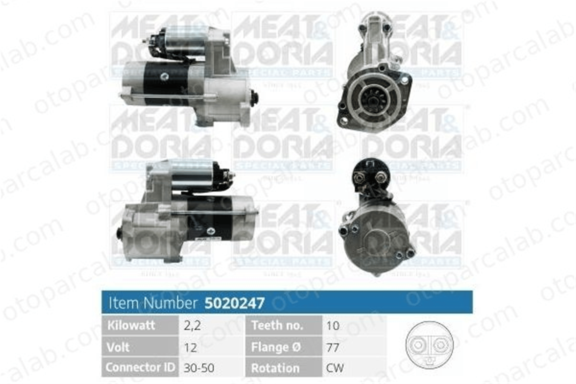 MANDO BN3610047600 Marş Dinamosu HYUNDAI H-1 / STAREX Minibüs/Otobüs H-1 Panelvan/Van 3610047600