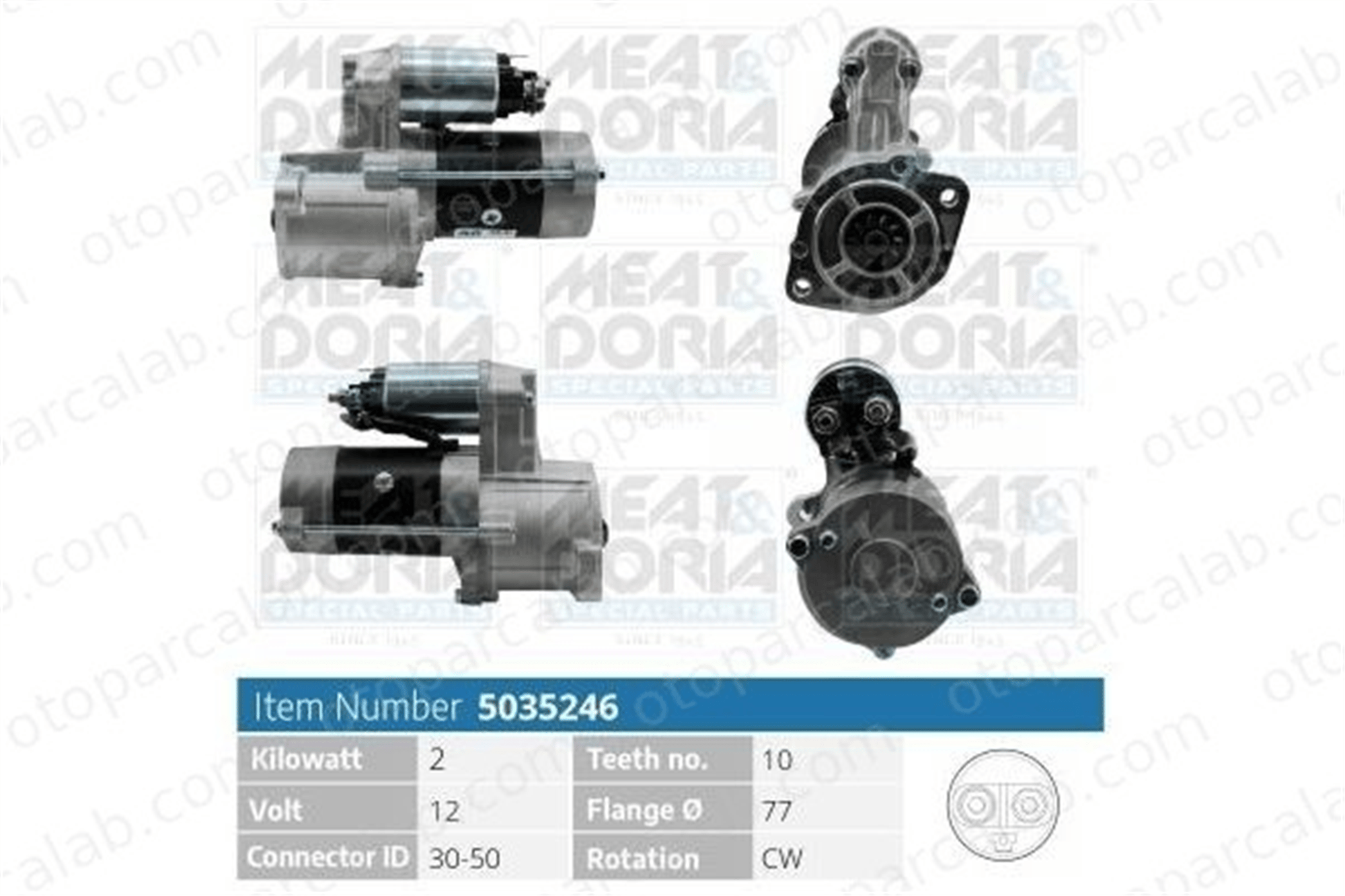 MANDO BNHK988300 Marş Dinamosu HYUNDAI H-1 / STAREX Minibüs/Otobüs GALLOPER II HK988300
