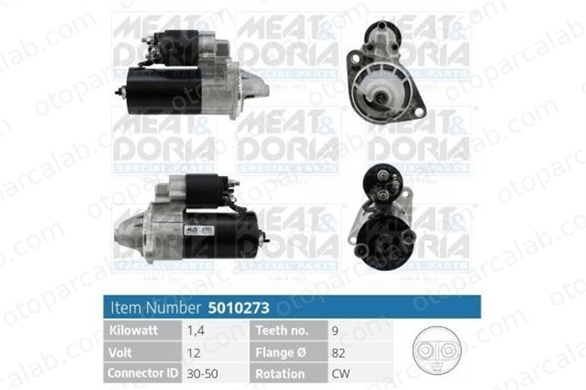 MANDO EX96843582 Marş Dinamosu DAEWOO BROUGHAM ESPERO EX96843582 96208783