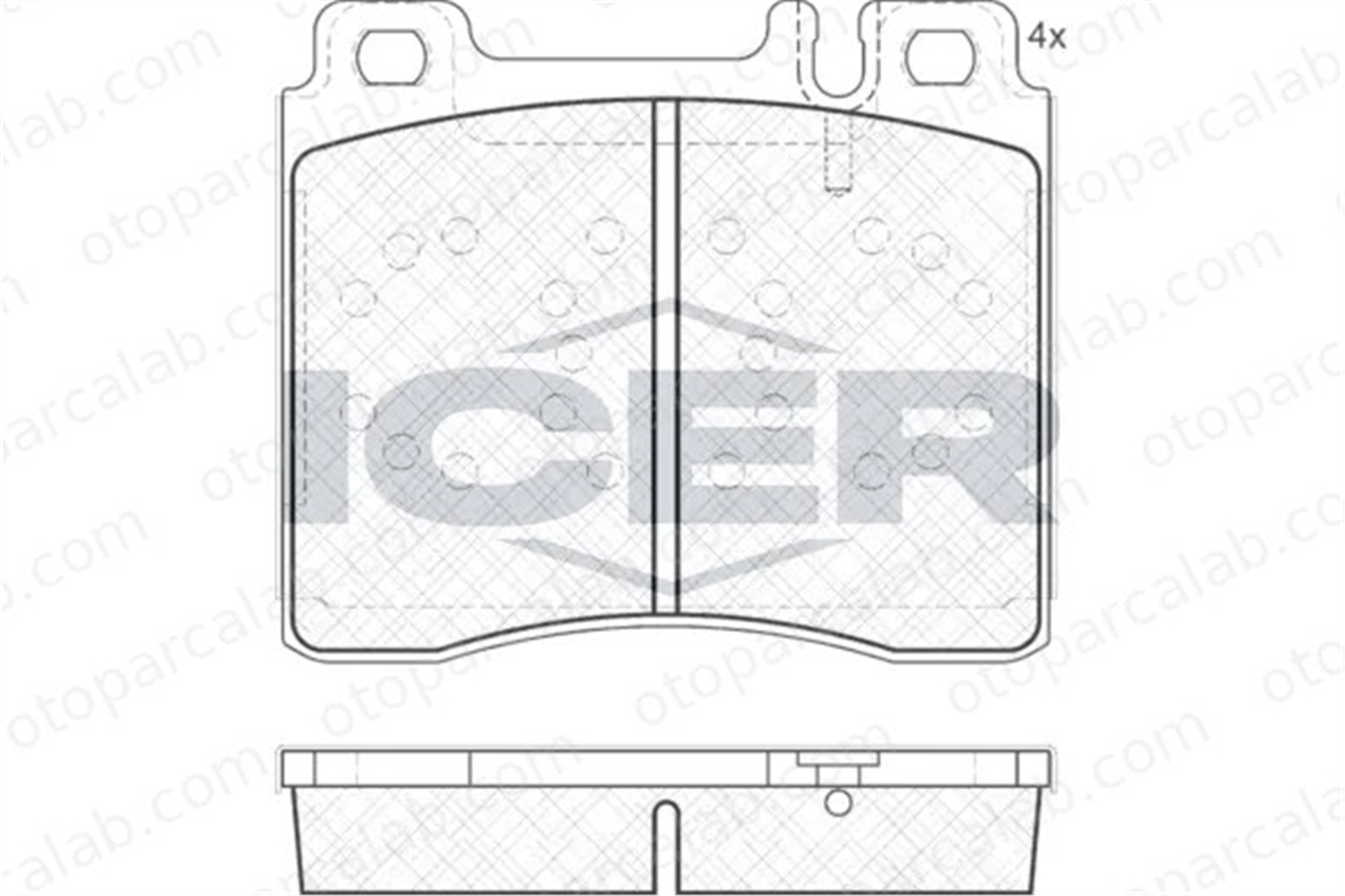 MANDO MBF010184 Fren Disk Balata Ön MERCEDES-BENZ S-SERISI S-SERISI Coupe MBF010184 24200420