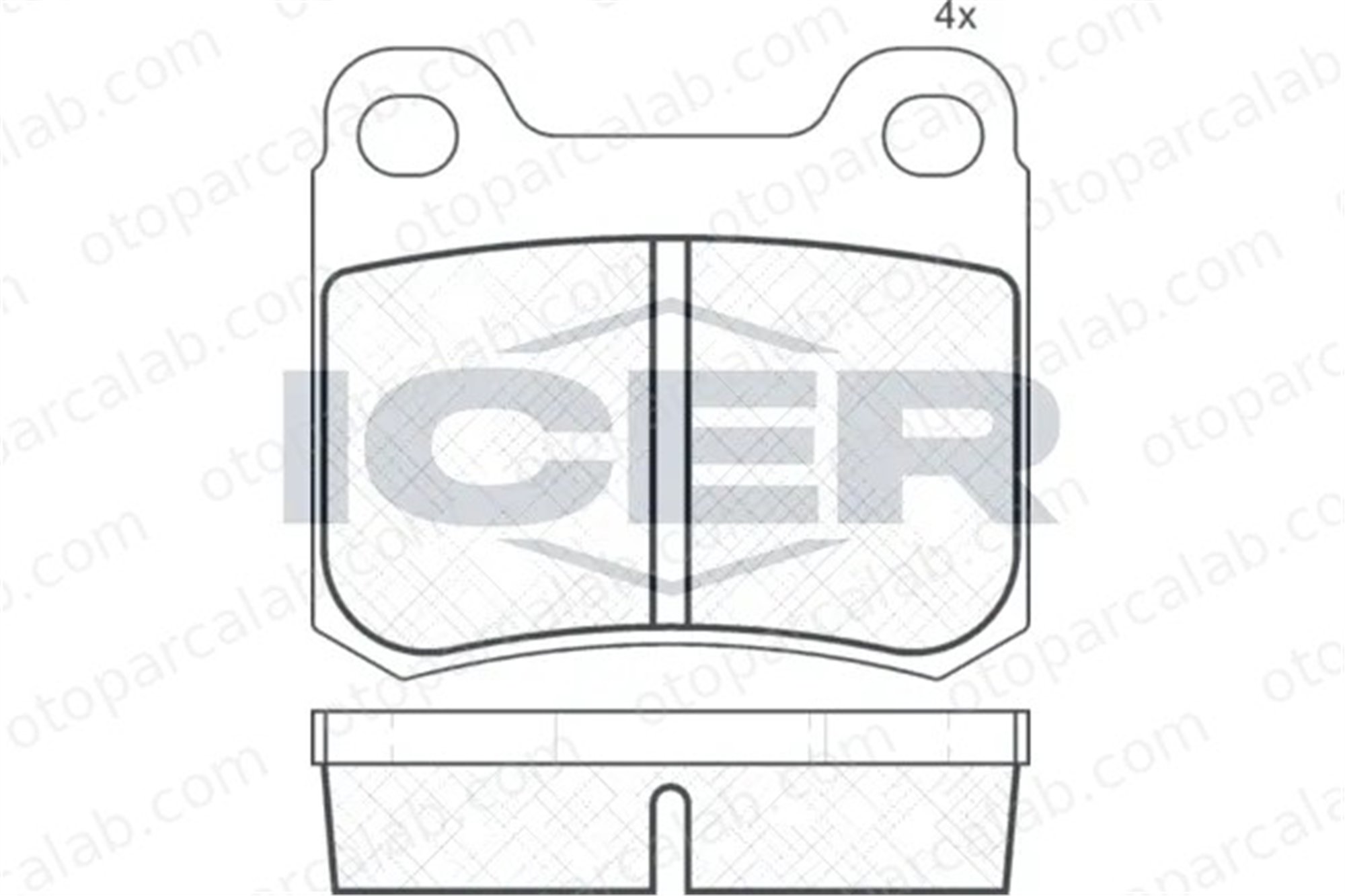 MANDO MBF010185 Fren Disk Balata Arka MERCEDES-BENZ 124 Sedan C-SERISI MBF010185 4209820