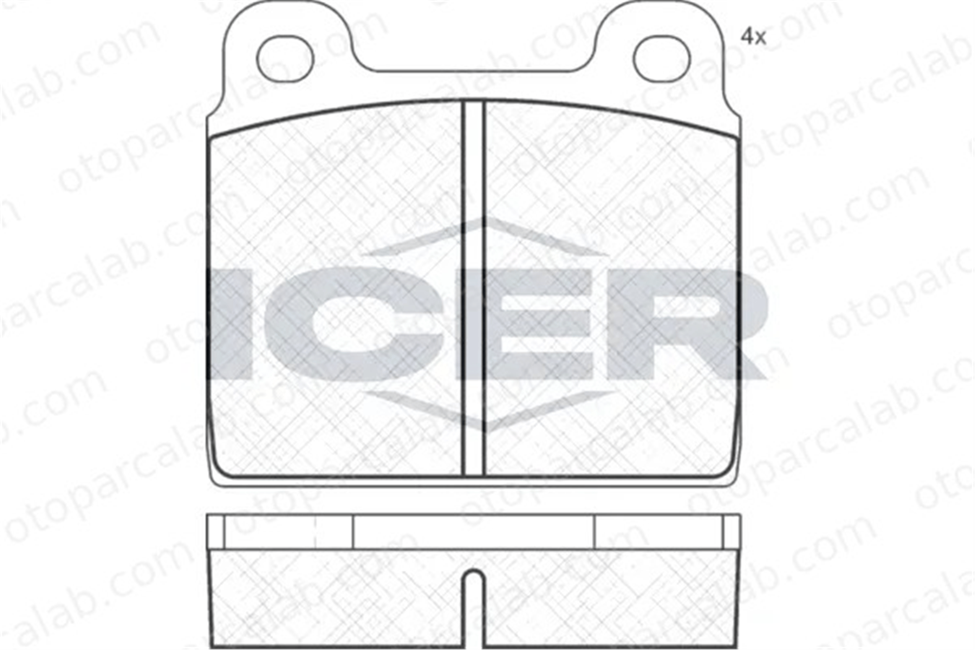 MANDO MBF010735 Fren Disk Balata Ön VW TRANSPORTER T3 Minibüs/Otobüs TRANSPORTER T3 Panelvan/Van MBF010735 91135195007