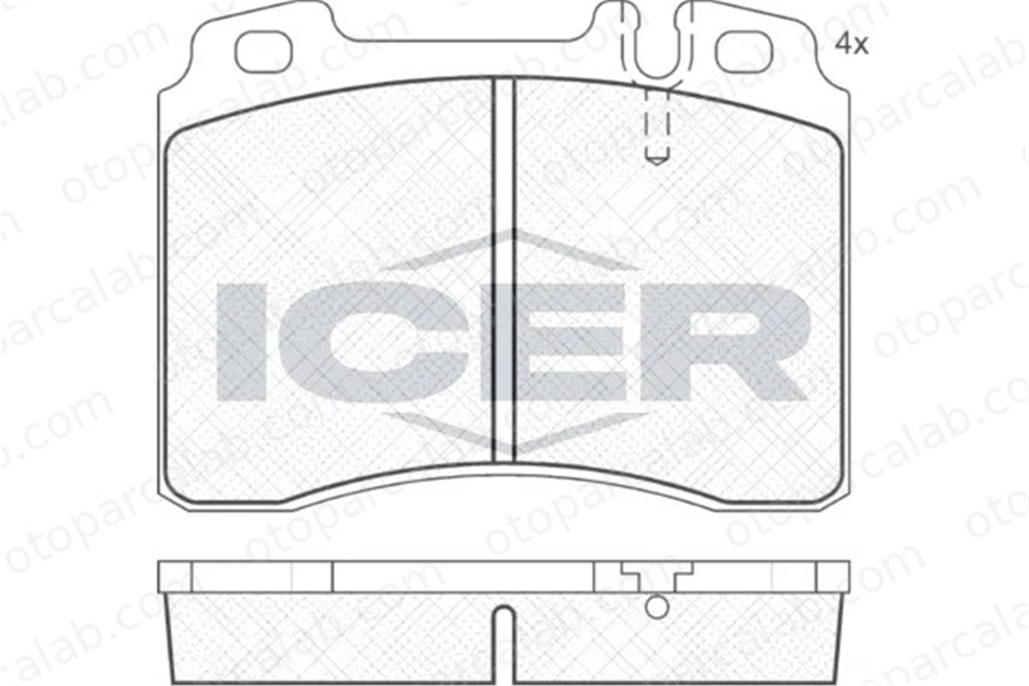 MANDO MBF010994 Fren Disk Balata Ön MERCEDES-BENZ SL E-SERISI MBF010994 14209420