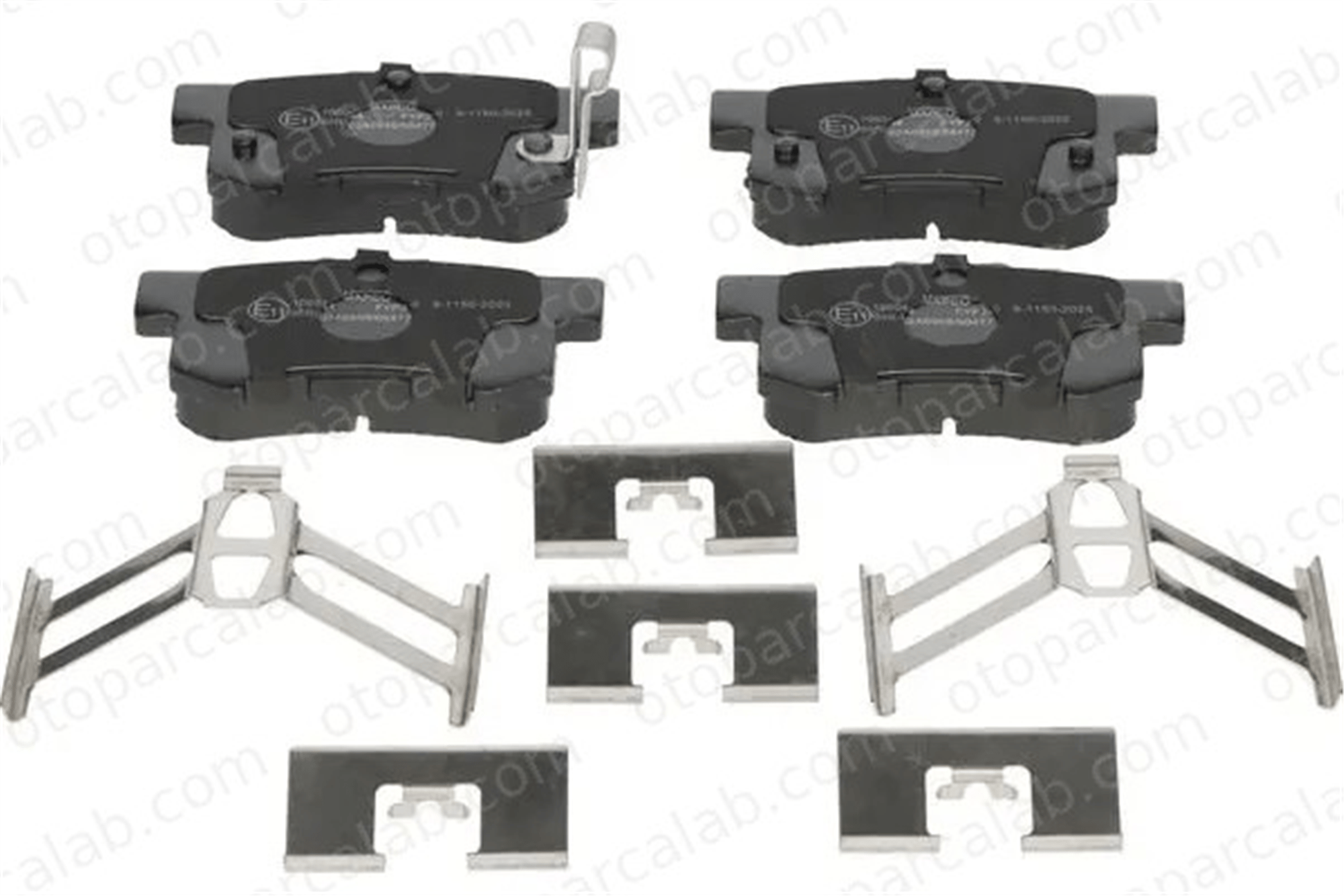 MANDO MBF015507 Fren Disk Balata Arka HONDA ACCORD V CIVIC VII Hatchback MBF015507 6000628642