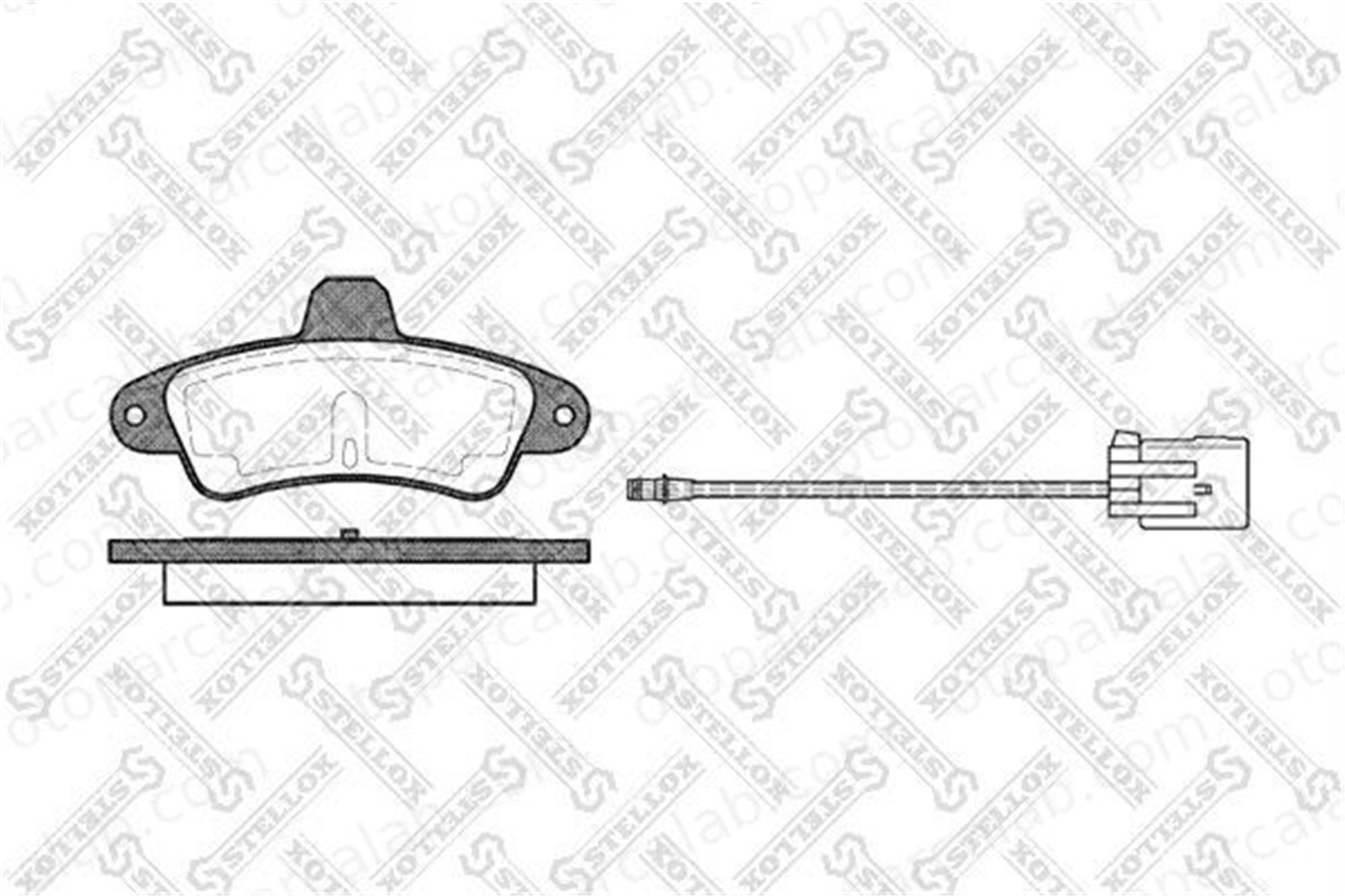 MANDO MBF015516 Fren Disk Balata Arka FORD MONDEO I MONDEO I Turnier MBF015516 6669780