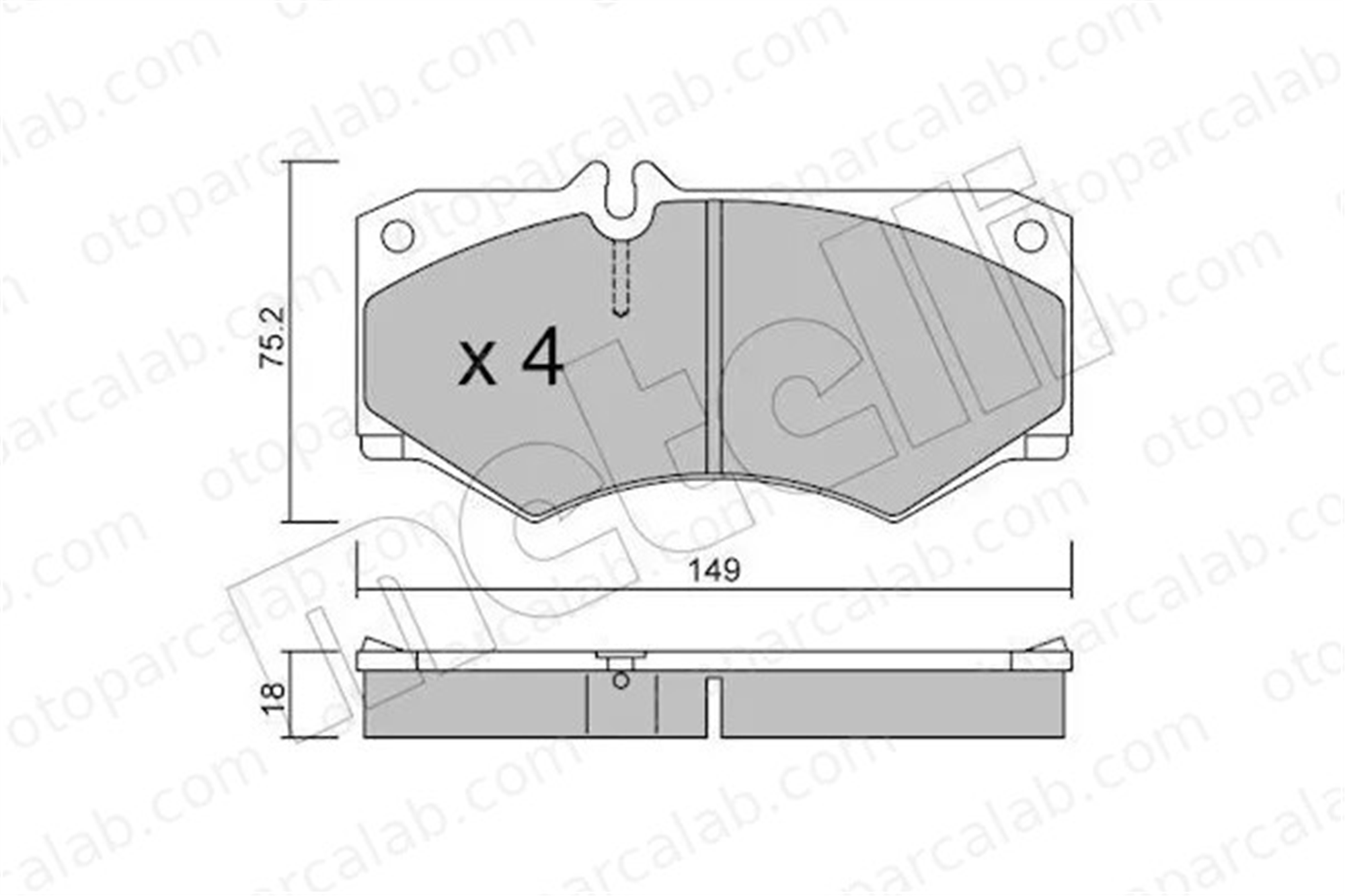 MANDO MBF015648 Fren Disk Balata Ön MERCEDES-BENZ G-SERISI T1 Platform şasi 6014208720 54209820