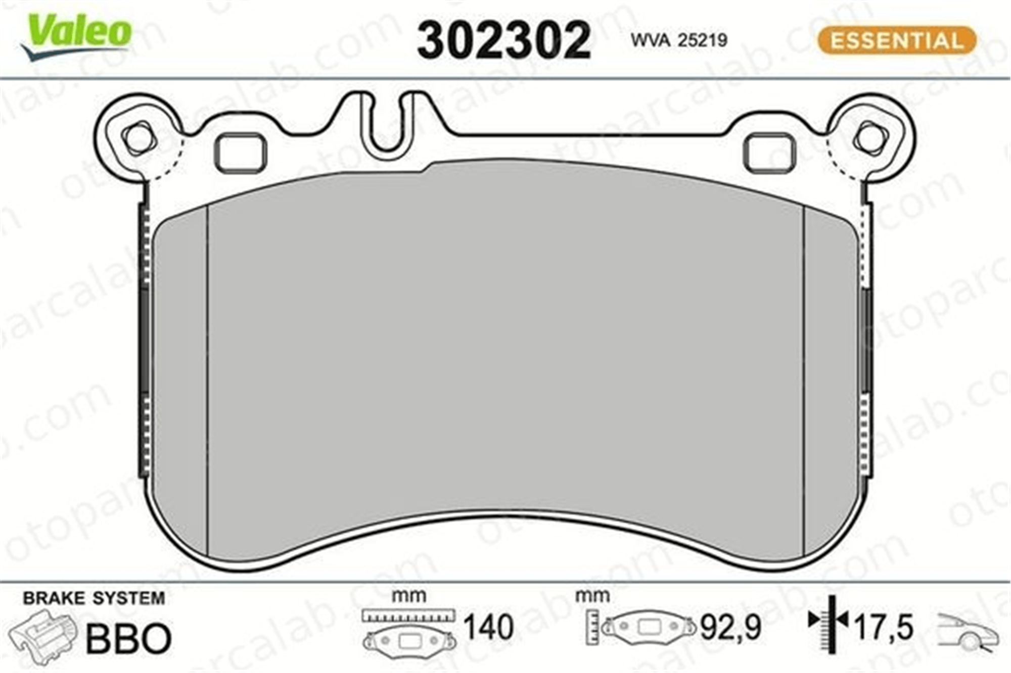 MANDO MBF015683 Fren Disk Balata Ön MERCEDES-BENZ CLS CLS Shooting Brake MBF015683 64200520