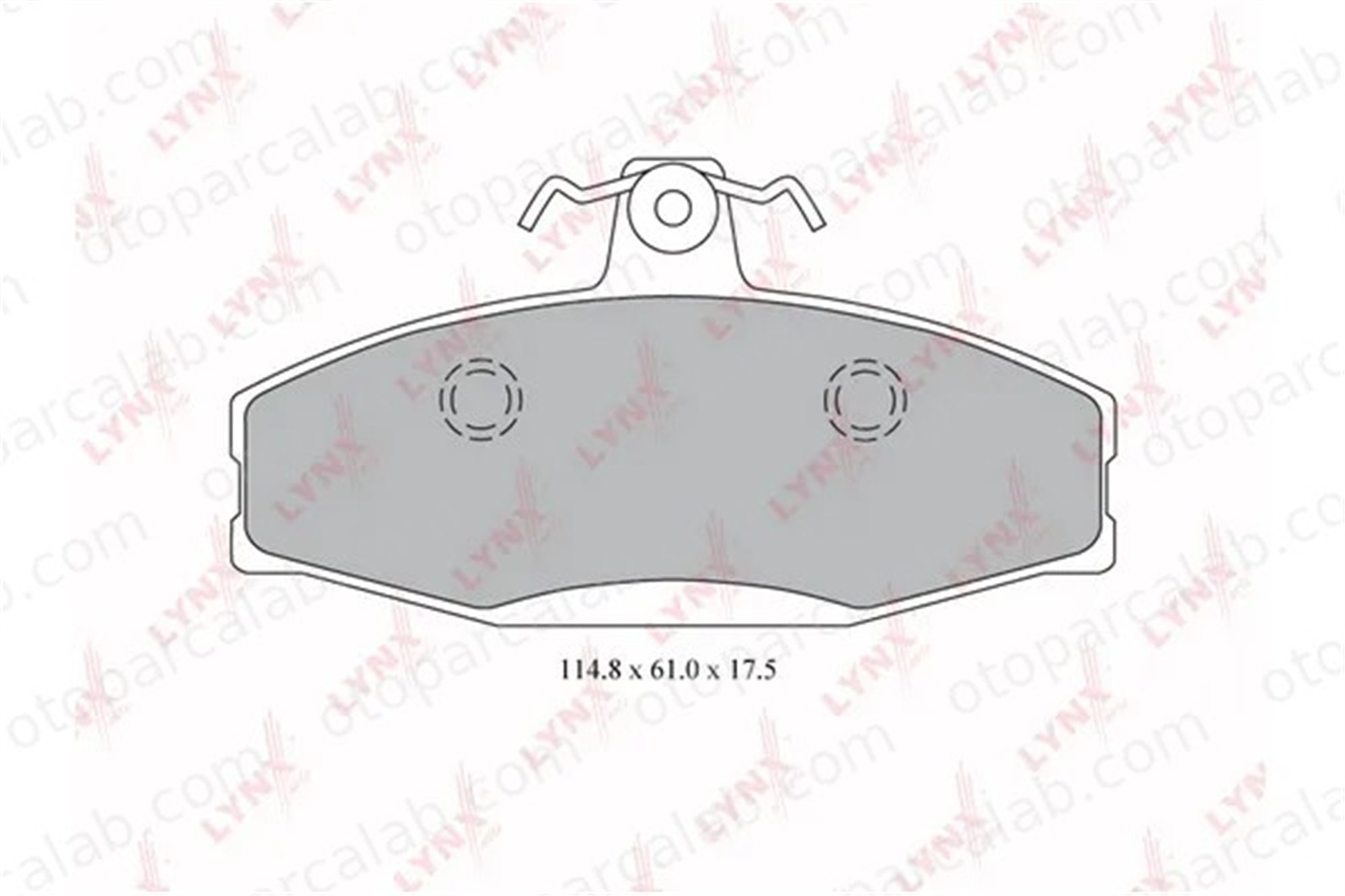 MANDO MBF015811 Fren Disk Balata Ön SKODA FAVORIT FELICIA I MBF015811 4532247A