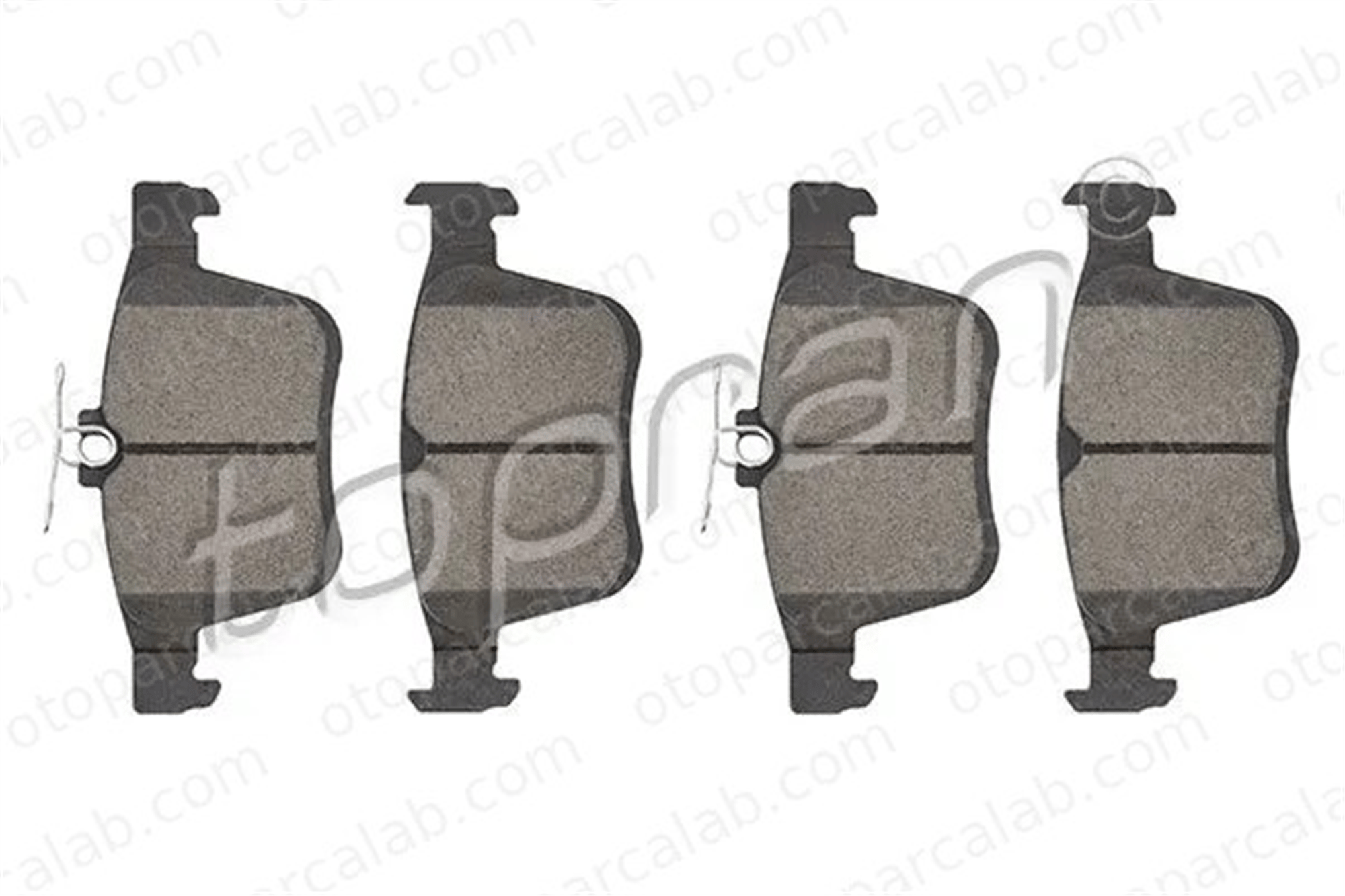 MANDO MBF015920 Fren Disk Balata Arka VW GOLF VII GOLF VII Variant MBF015920 5Q0698451C