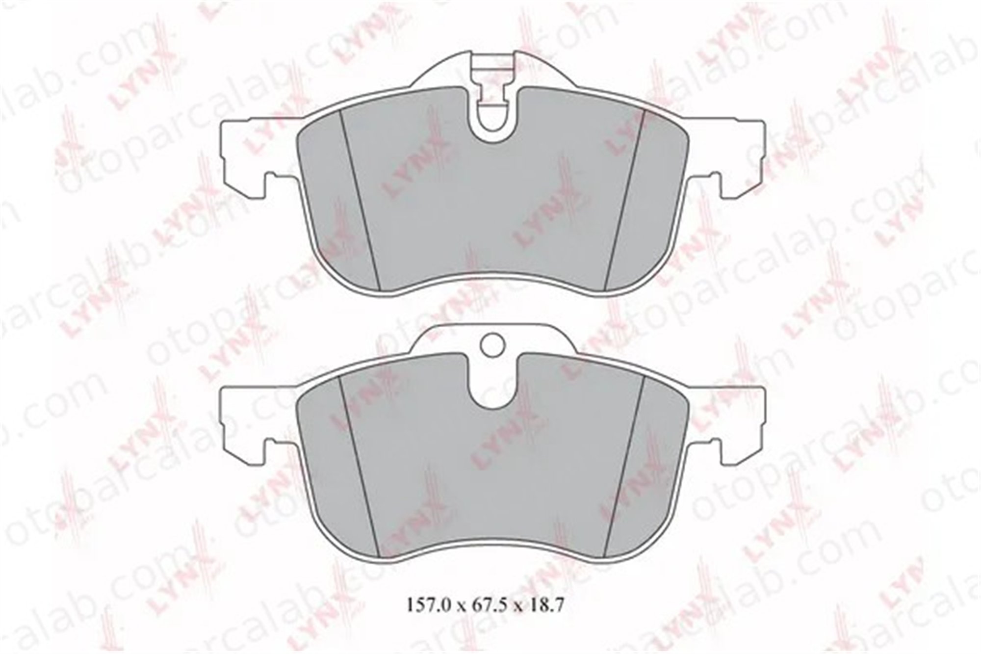 MANDO MBF016023 Fren Disk Balata Ön MG MG ZT MG ZT- T MBF016023 SFP100511