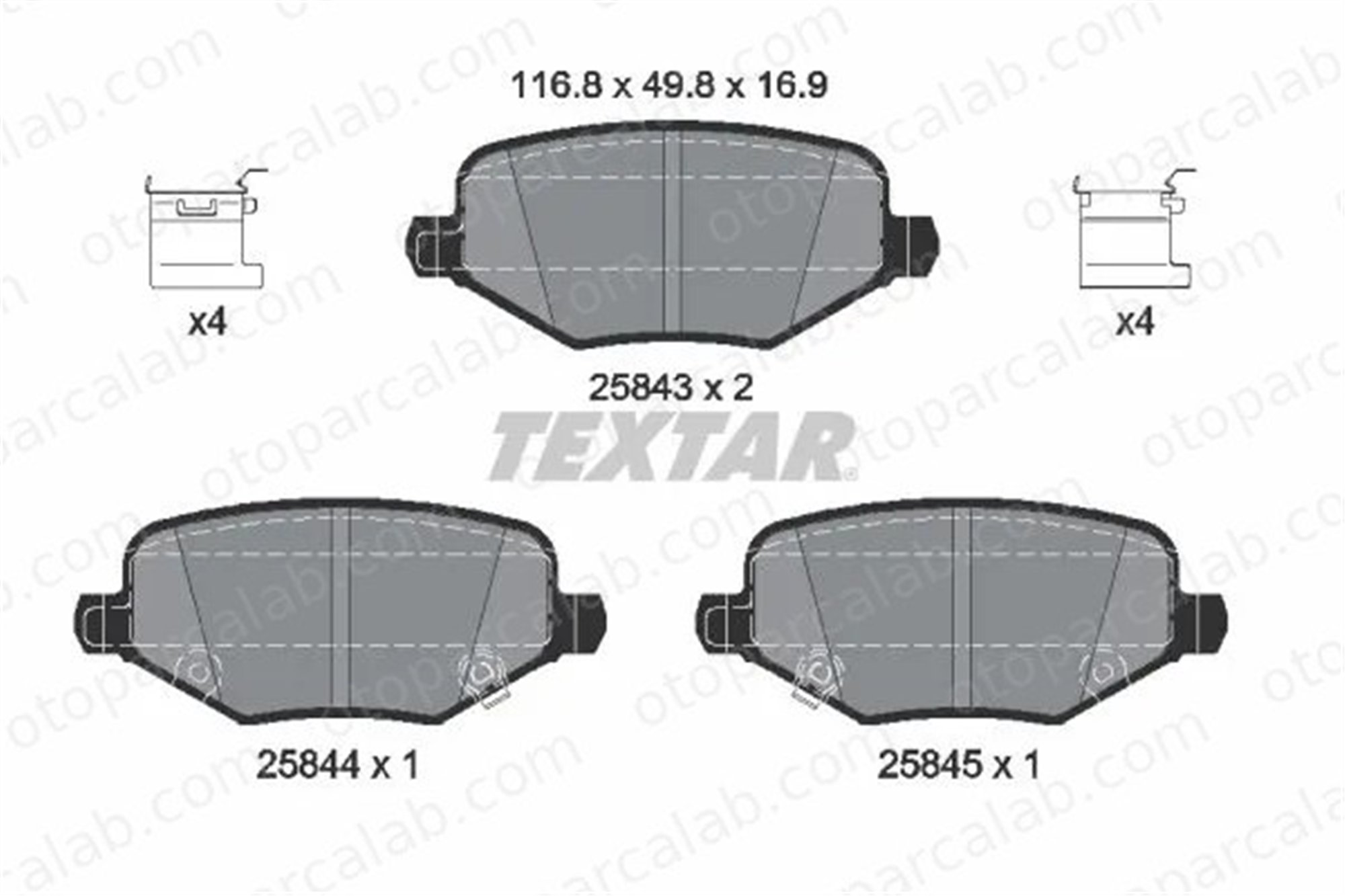 MANDO MBF01C0689 Fren Disk Balata Ön CHRYSLER GRAND VOYAGER V DODGE JOURNEY MBF01C0689 7B0698451G