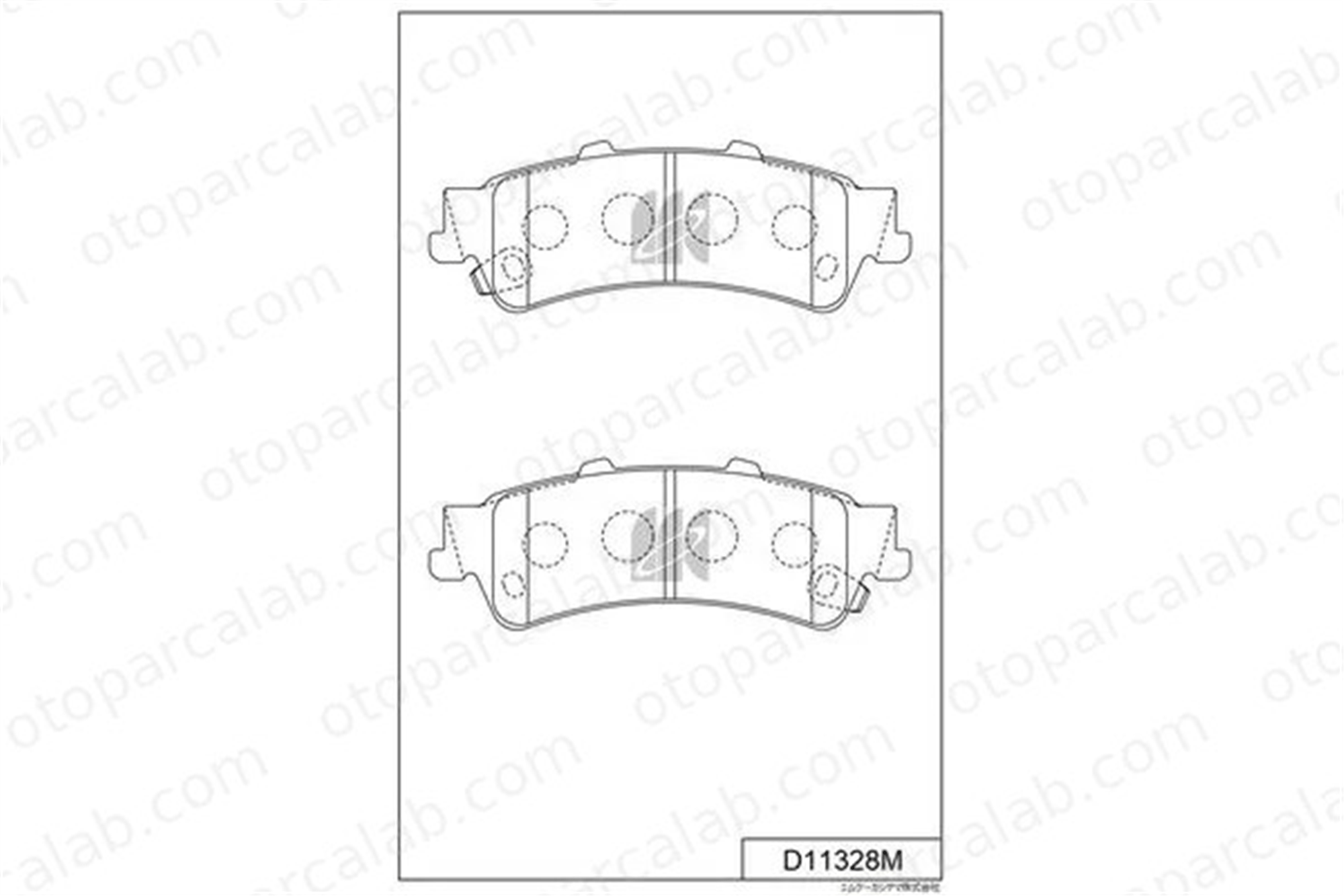 MANDO MBF01CRK0154 Fren Disk Balata Ön CHEVROLET TAHOE SILVERADO 1500 MBF01CRK0154 88955463
