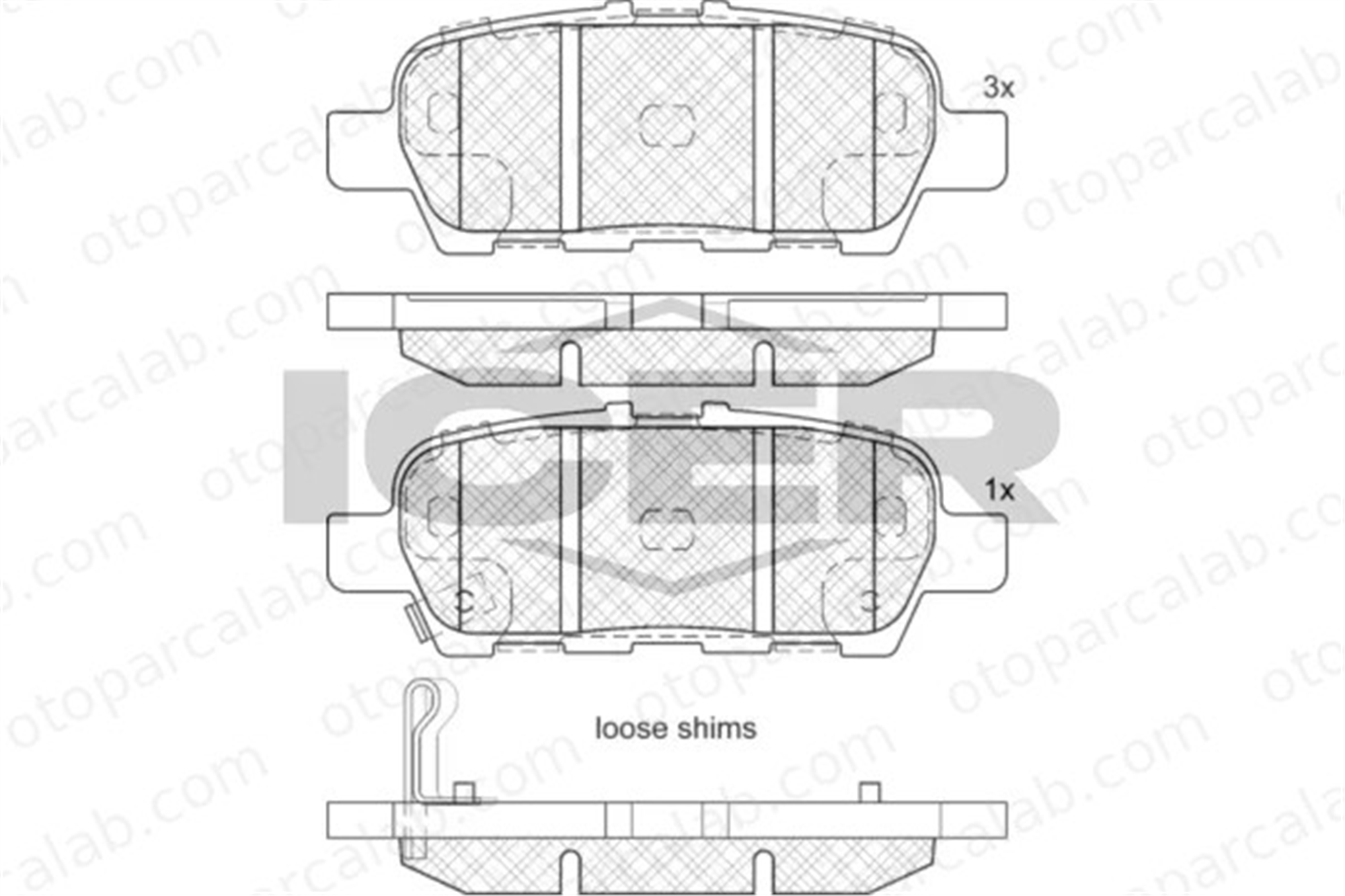 MANDO MBF01CRK0378 Fren Disk Balata Ön NISSAN JUKE SUZUKI GRAND VITARA II MBF01CRK0378 5580077K02