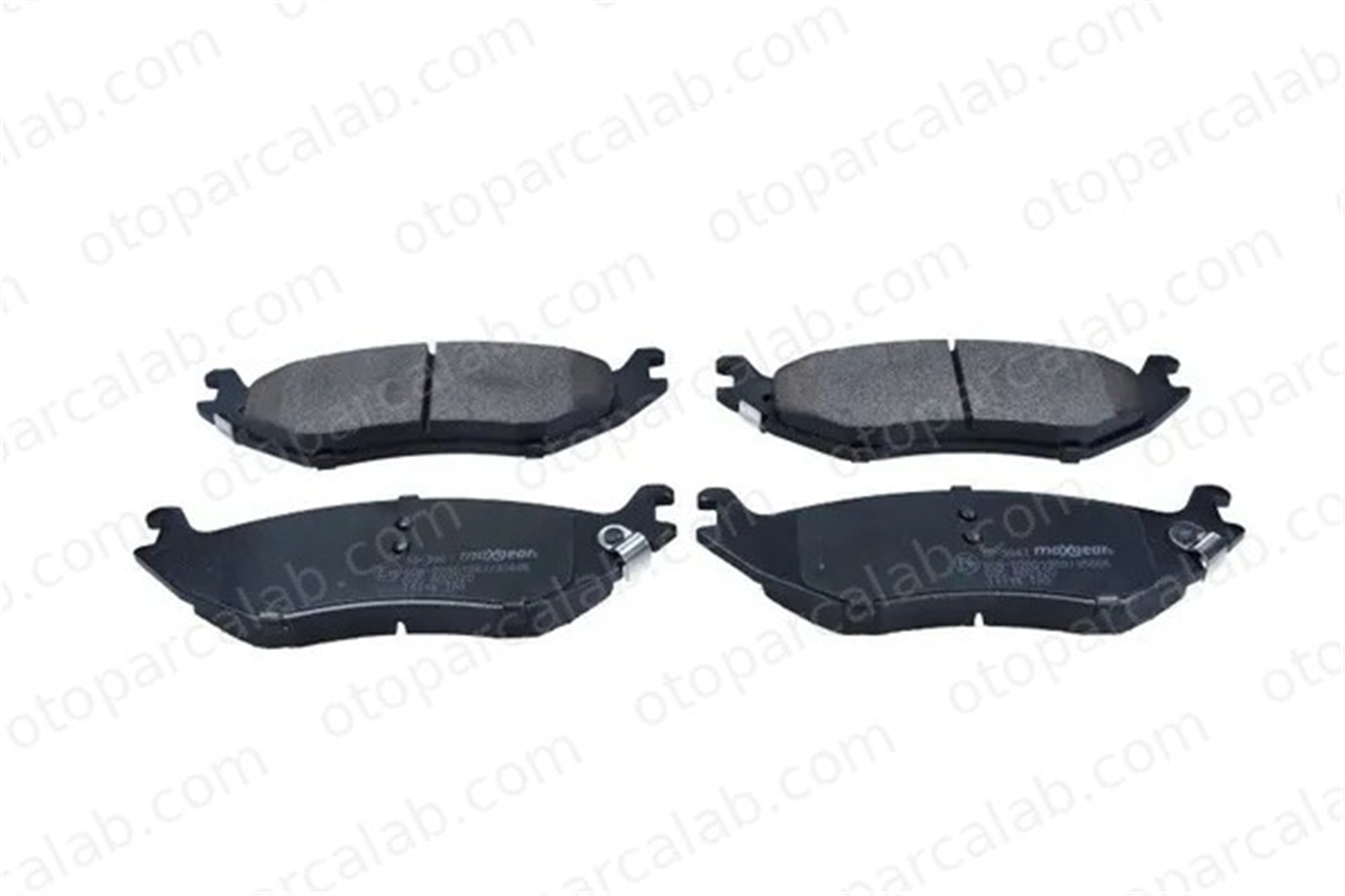 MANDO MBF01CRK0500 Fren Disk Balata Ön CHRYSLER ASPEN DODGE RAM 1500 Crew Cab Pickup MBF01CRK0500 5080563AA