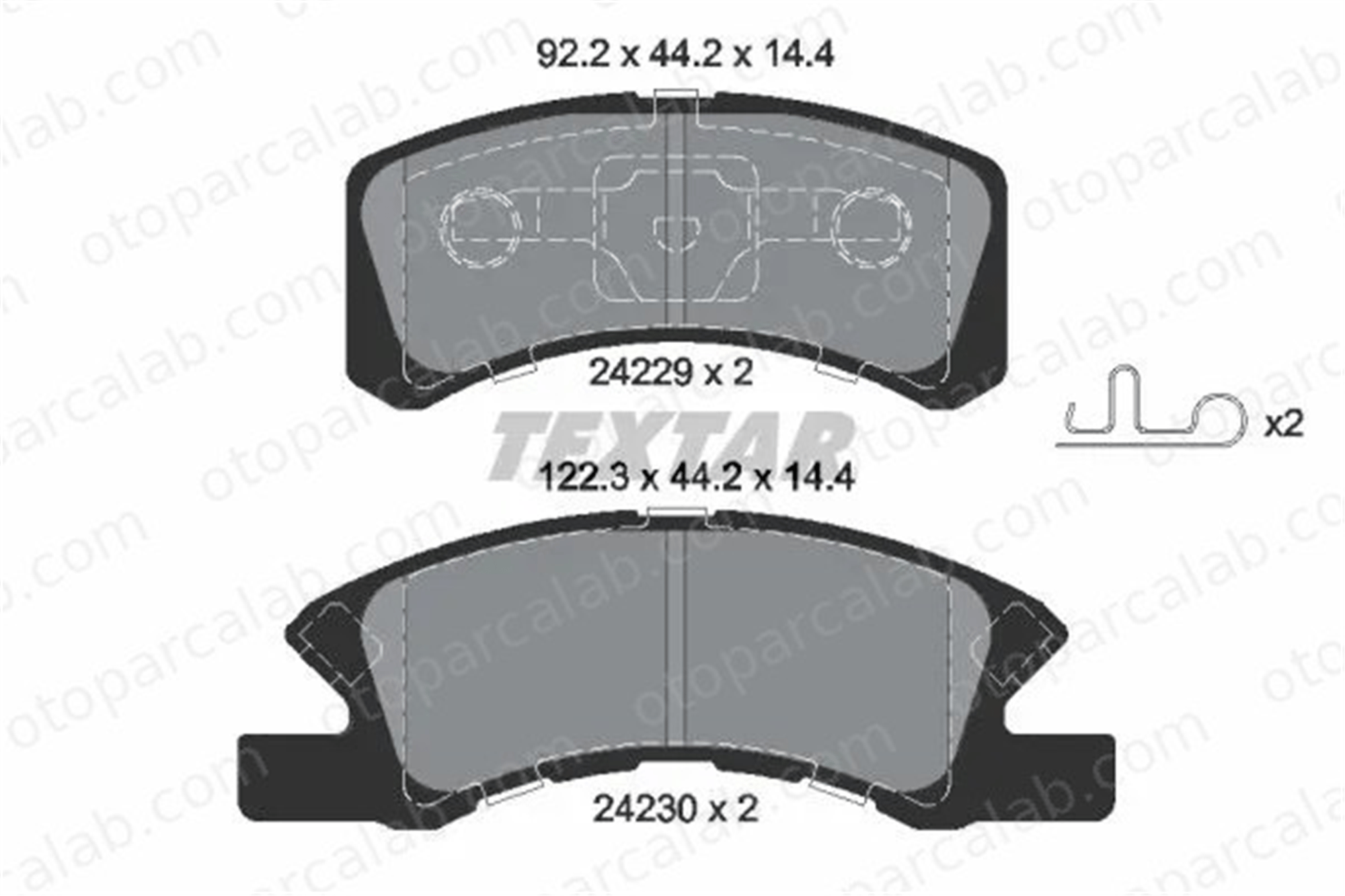 MANDO MBF01CRK0896 Fren Disk Balata Ön MITSUBISHI MIRAGE / SPACE STAR VI Hatchback DAIHATSU CUORE V MBF01CRK0896 4605B530