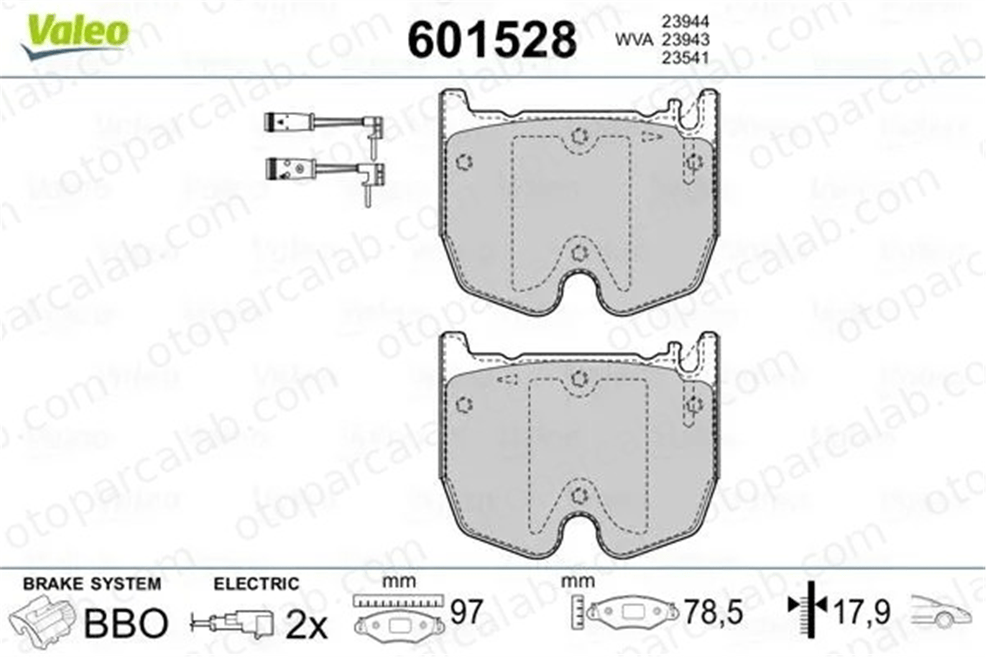MANDO MBF01LR1011 Fren Disk Balata Ön MERCEDES-BENZ S-SERISI Coupe S-SERISI MBF01LR1011 34205320