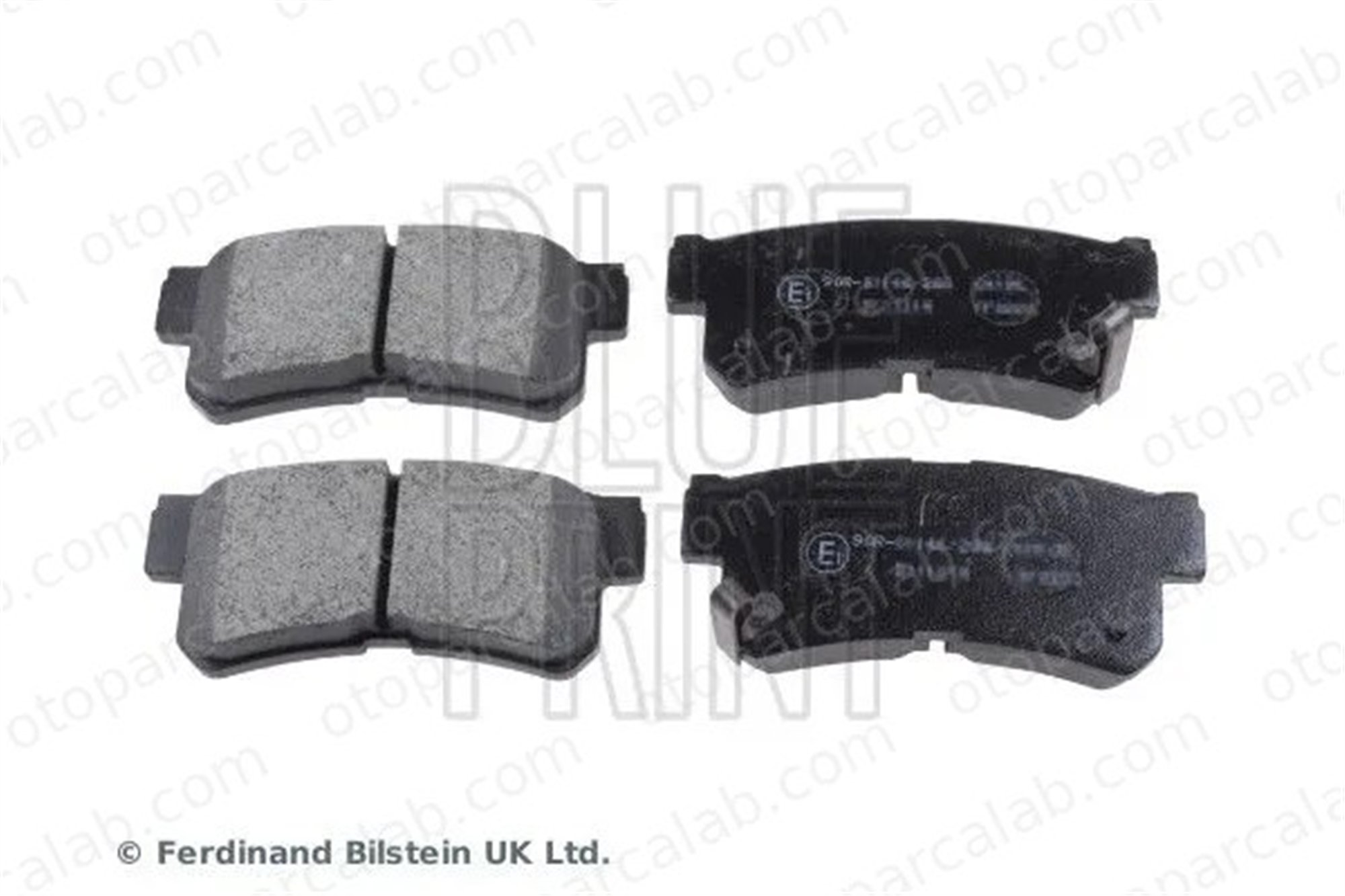 MANDO MPH35 Fren Disk Balata Arka KIA CEE'D SW PRO CEE'D 583021GE00 582153A000