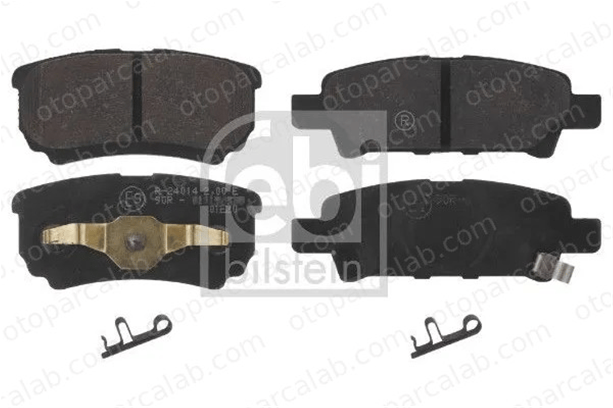 MANDO MPM07 Fren Disk Balata Arka MITSUBISHI LANCER VIII Sportback LANCER VIII MPM07 5191271AC