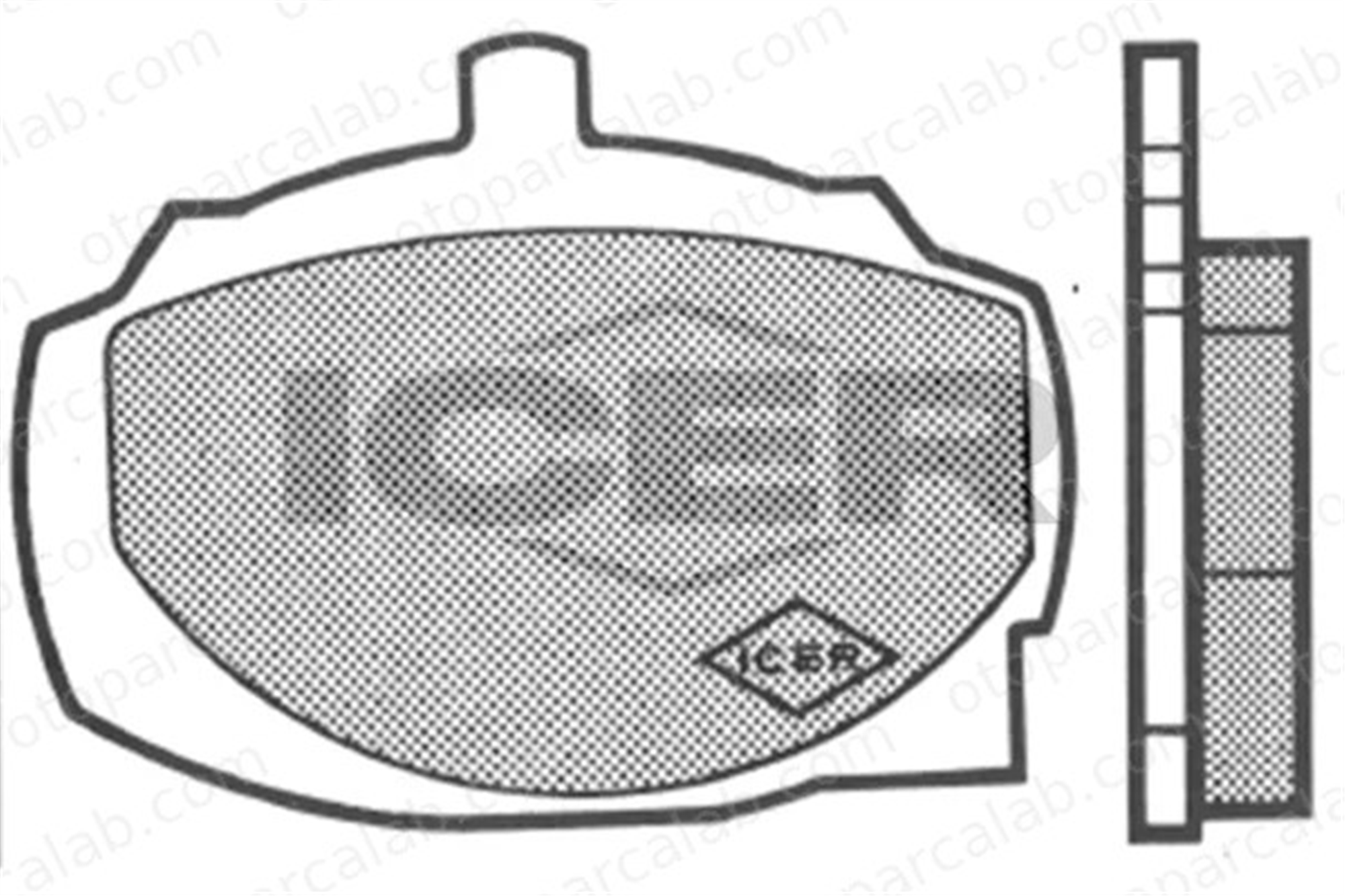 MANDO MPP09 Fren Disk Balata Ön OPEL ASTRA F Station wagon VECTRA A MPP09 5059479