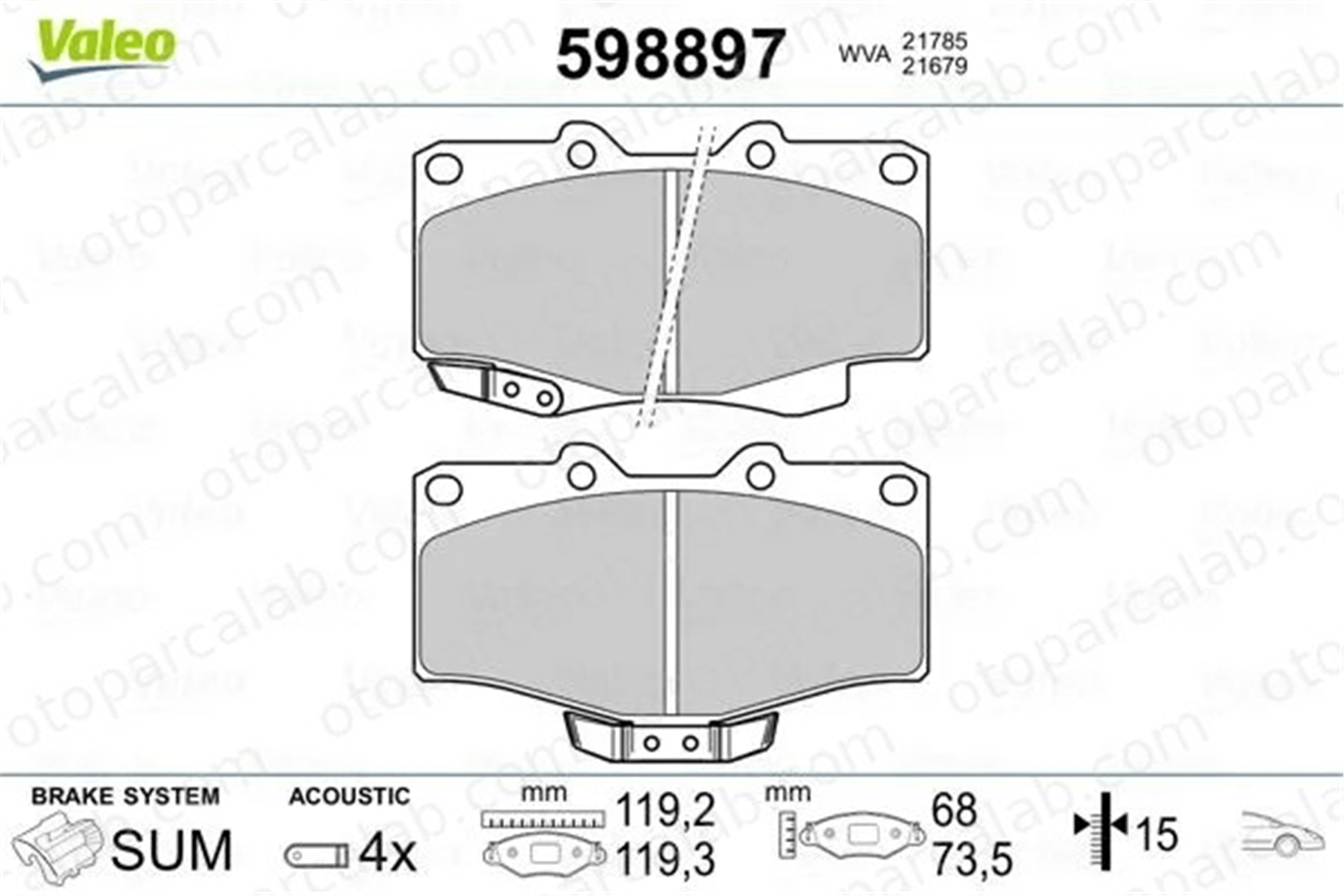 MANDO MPT22 Fren Disk Balata Ön TOYOTA HILUX VII Pick-up HILUX VI Pick-up 446504050 44650K020