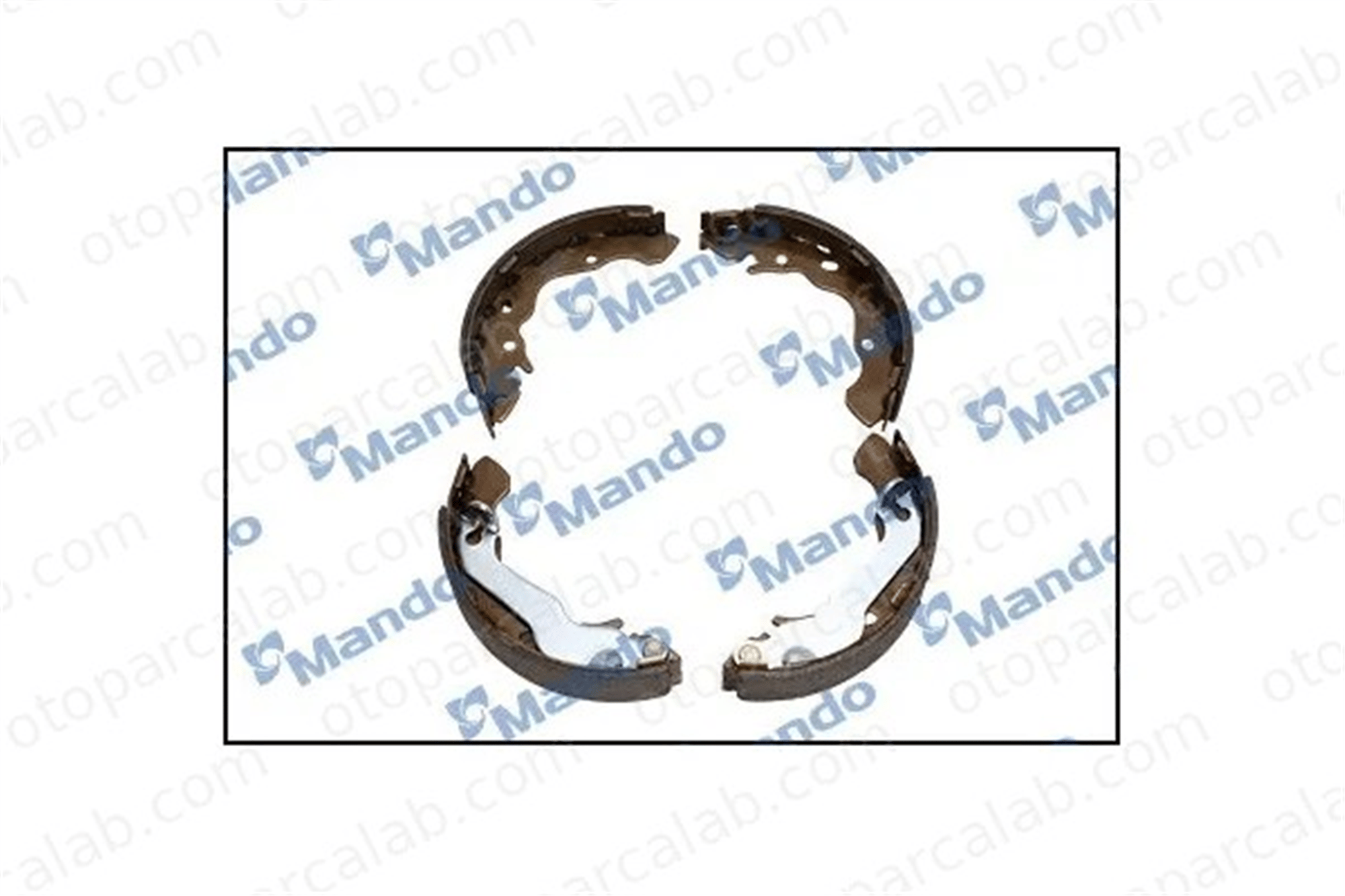 MANDO RMLH12 Fren Pabuçlu Balata Arka HYUNDAI ELANTRA III Sedan ACCENT II 5830517A00 5830517F00