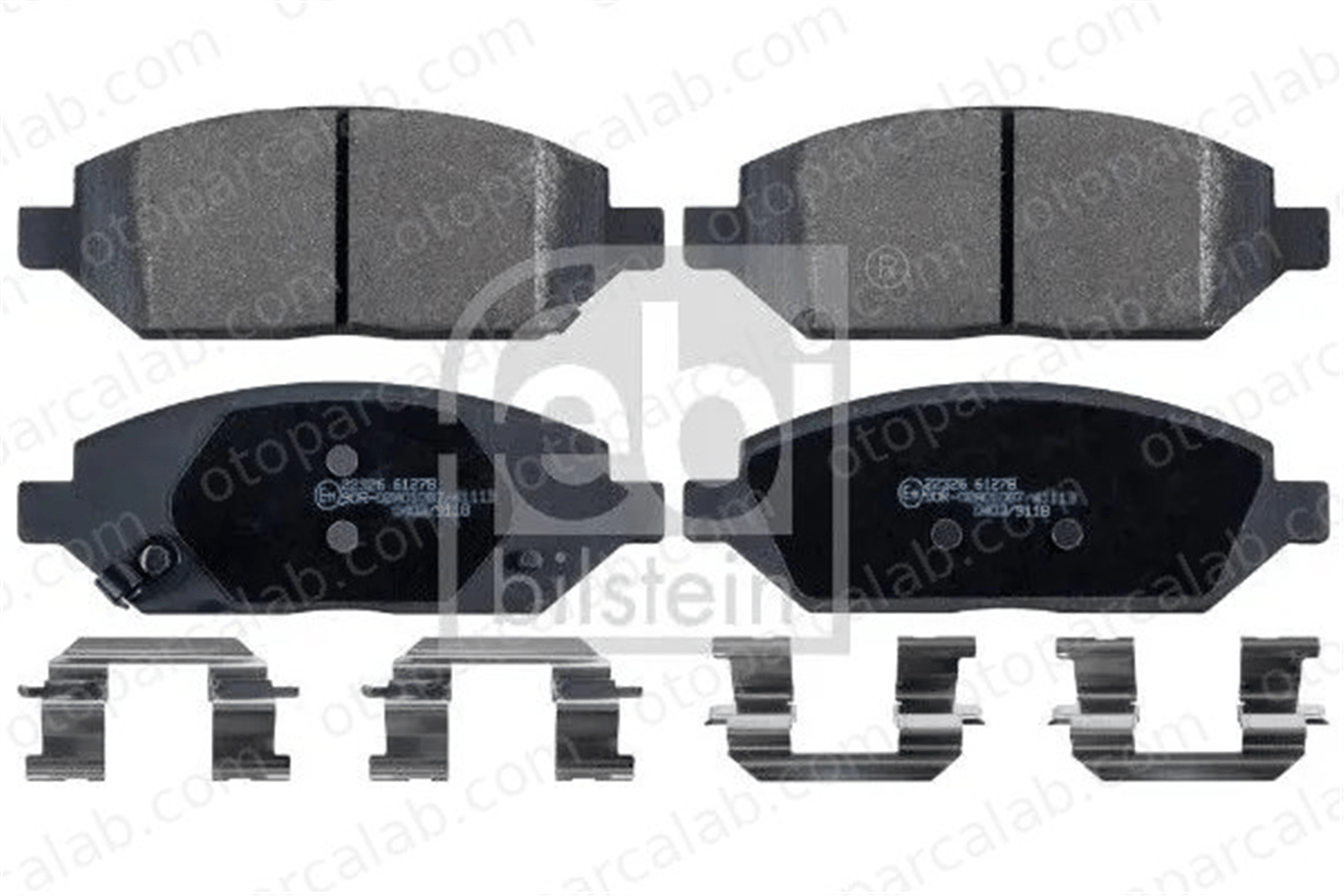 MANDO RMPD39NS Fren Disk Balata Ön OPEL KARL RMPD39NS 42349237