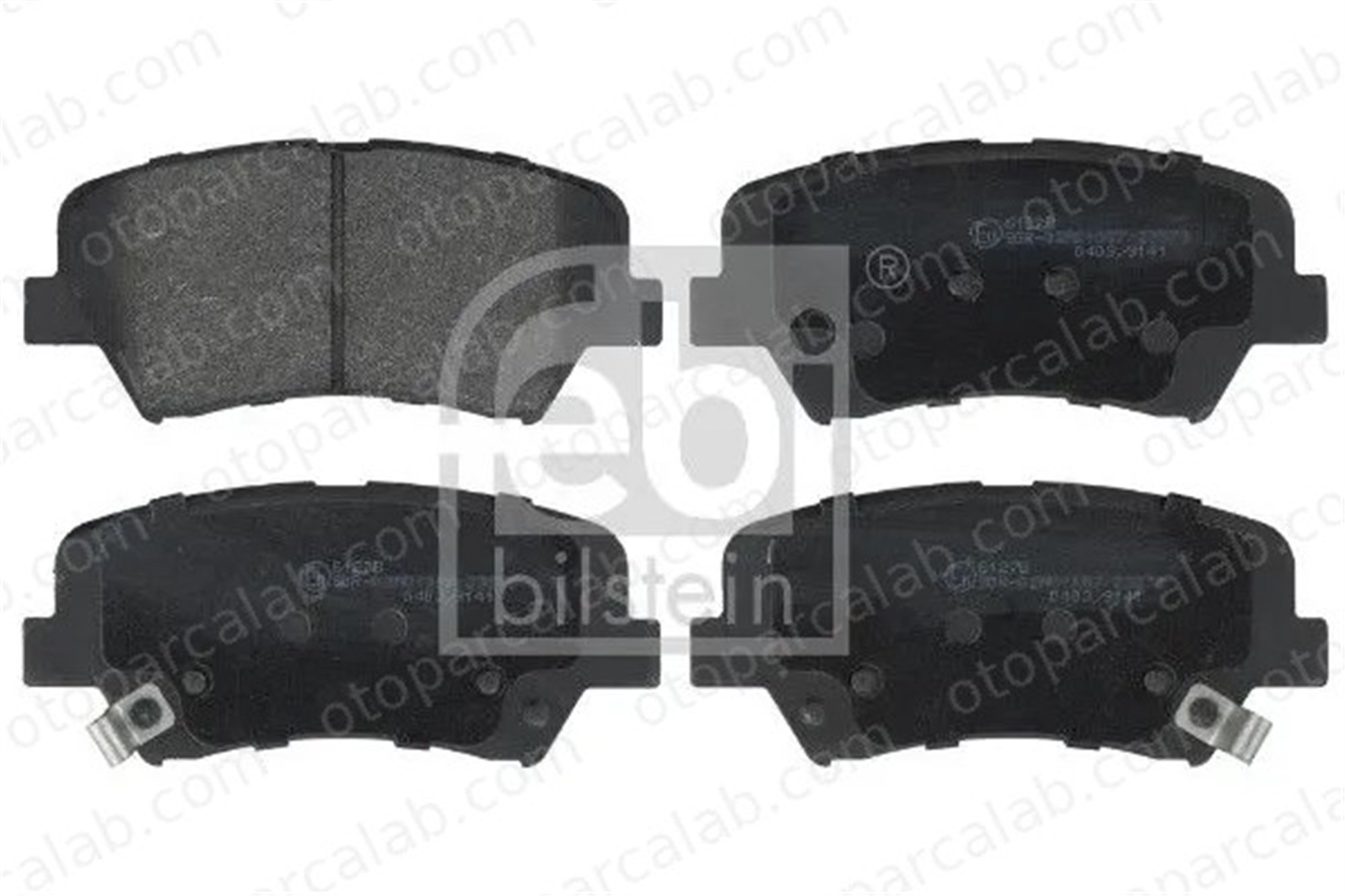 MANDO RMPH72NS Fren Disk Balata Ön HYUNDAI SANTA FÉ III KIA CARENS IV RMPH72NS 58101A0A00