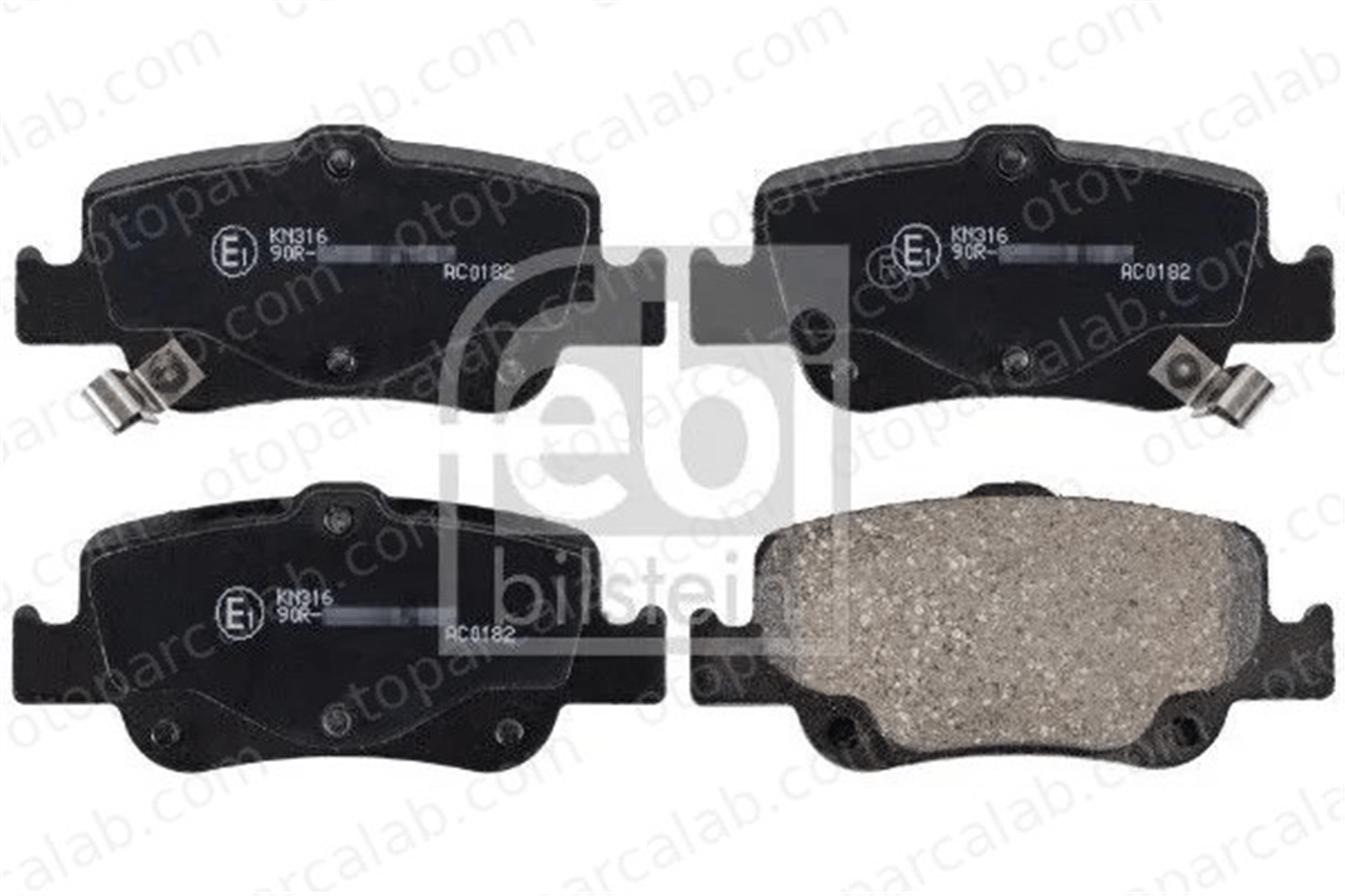 MANDO RMPT35 Fren Disk Balata Arka TOYOTA AURIS AURIS Station wagon RMPT35 446602170