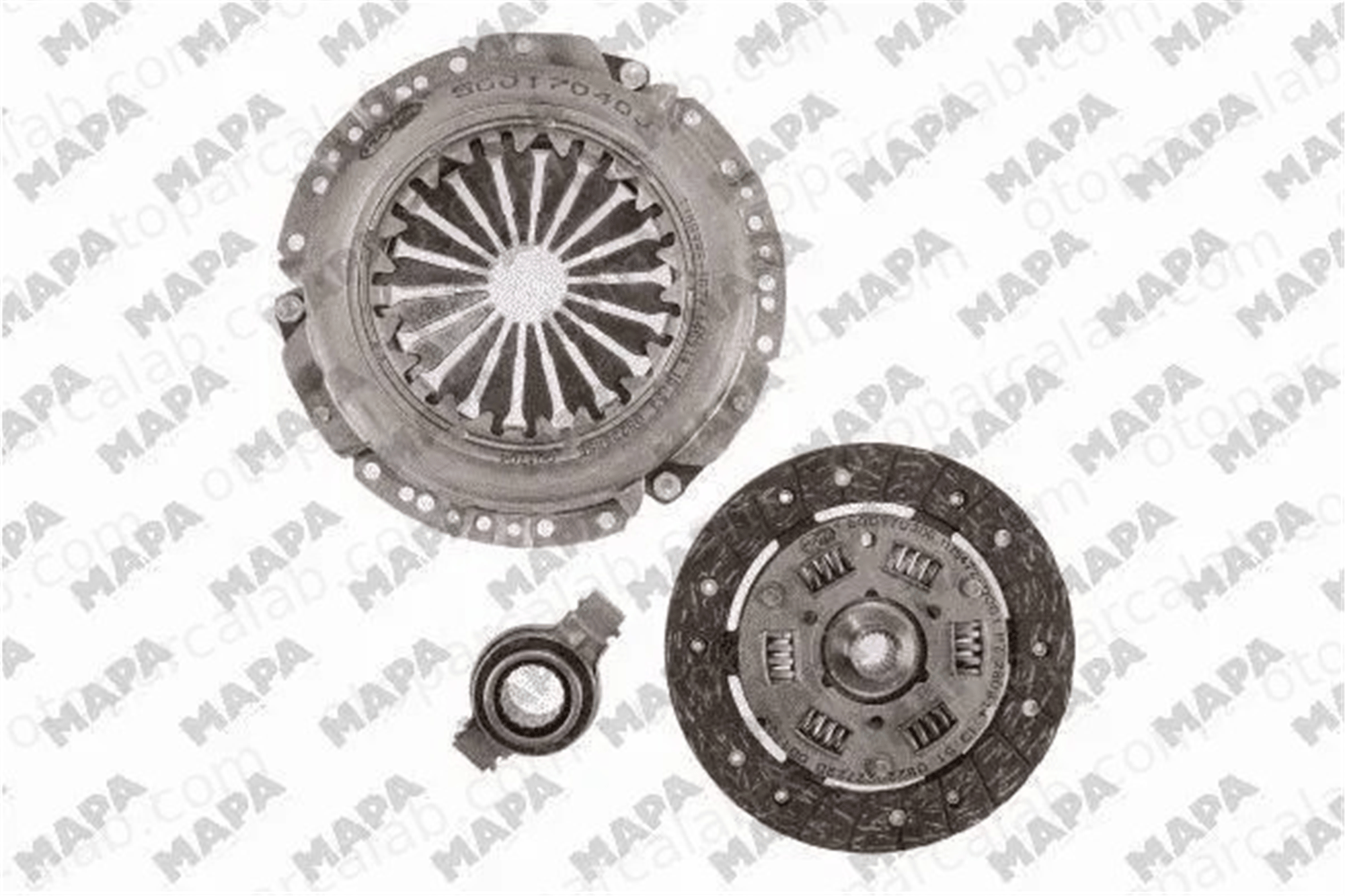 MAPA 000170400 Debriyaj Seti FIAT PANDA LANCIA Y10 5888126 5888366