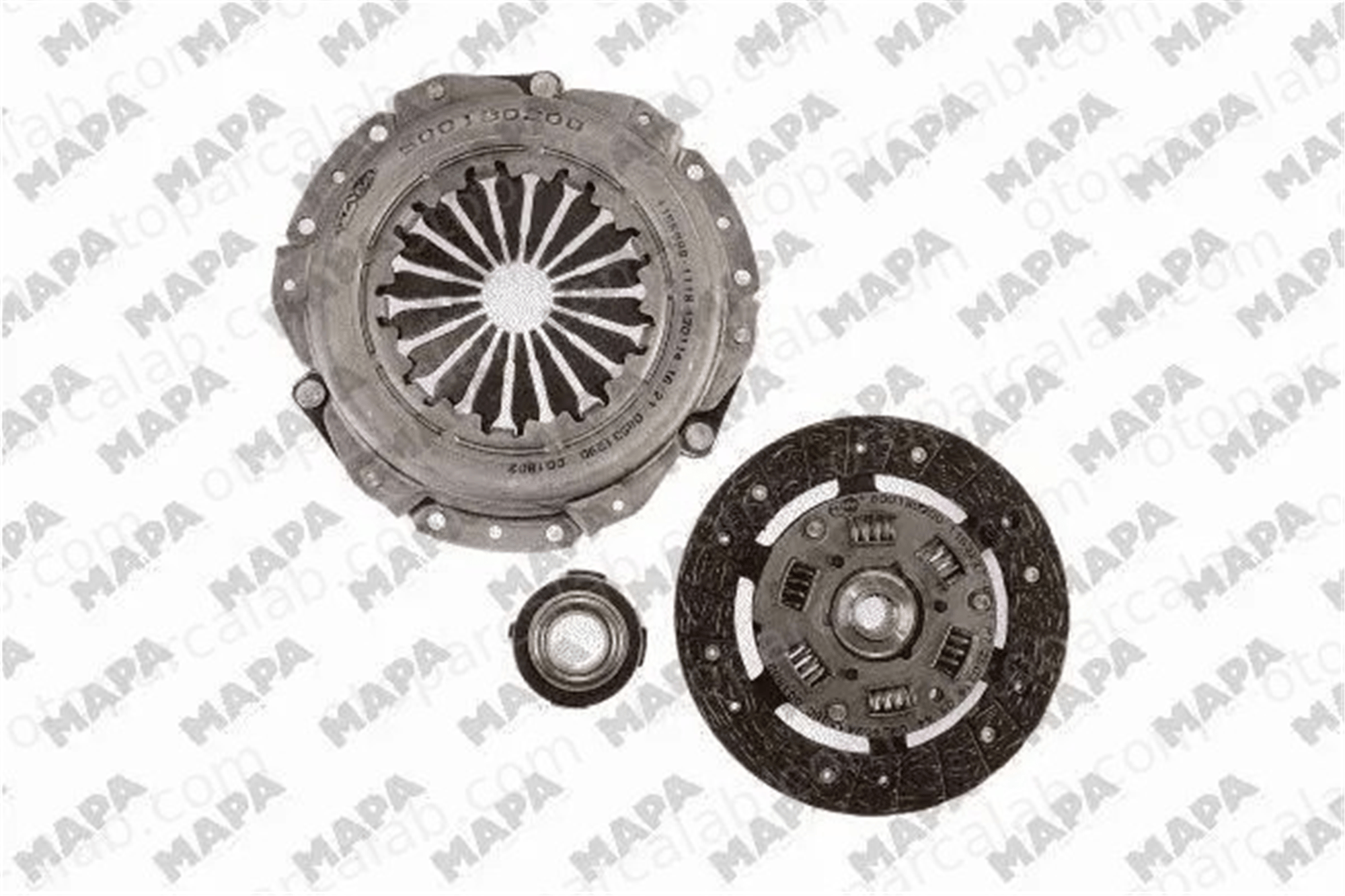 MAPA 000180200 Debriyaj Seti RENAULT 12 5 7702258017 7701463616