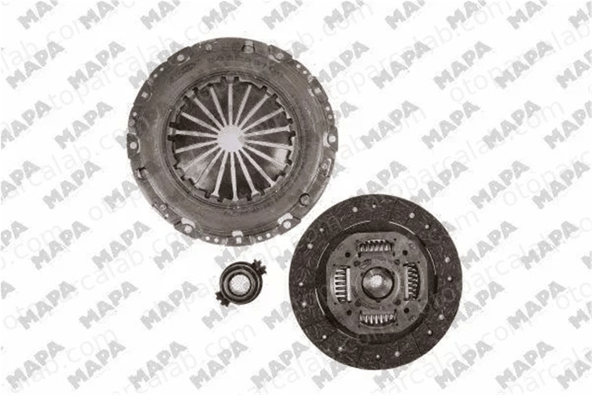 MAPA 000228100 Debriyaj Seti CITROËN BERLINGO / BERLINGO FIRST Kasa/büyük limuzin BERLINGO / BERLINGO FIRST MPV 2050772050A72050P2 1611266880