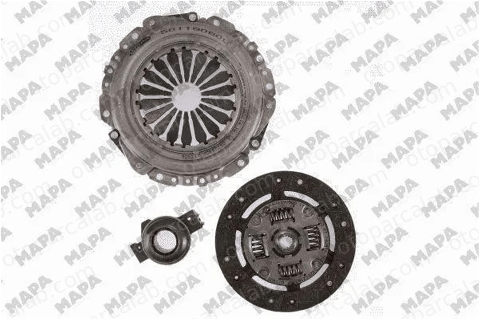 MAPA 004190800 Debriyaj Seti SEAT IBIZA I MALAGA SE021125000C SE021125000B