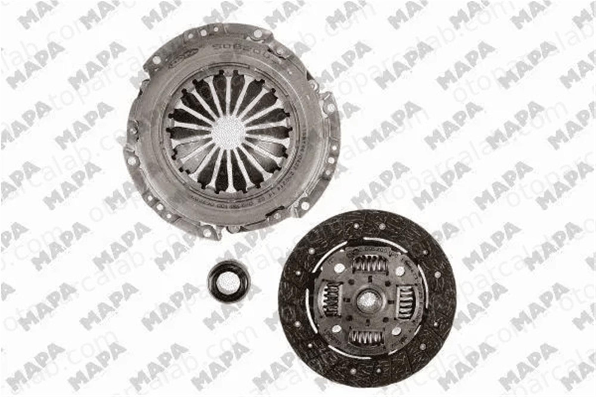 MAPA 006200600 Debriyaj Seti PEUGEOT 208 I CITROËN C3 II 1607870480 1610922580
