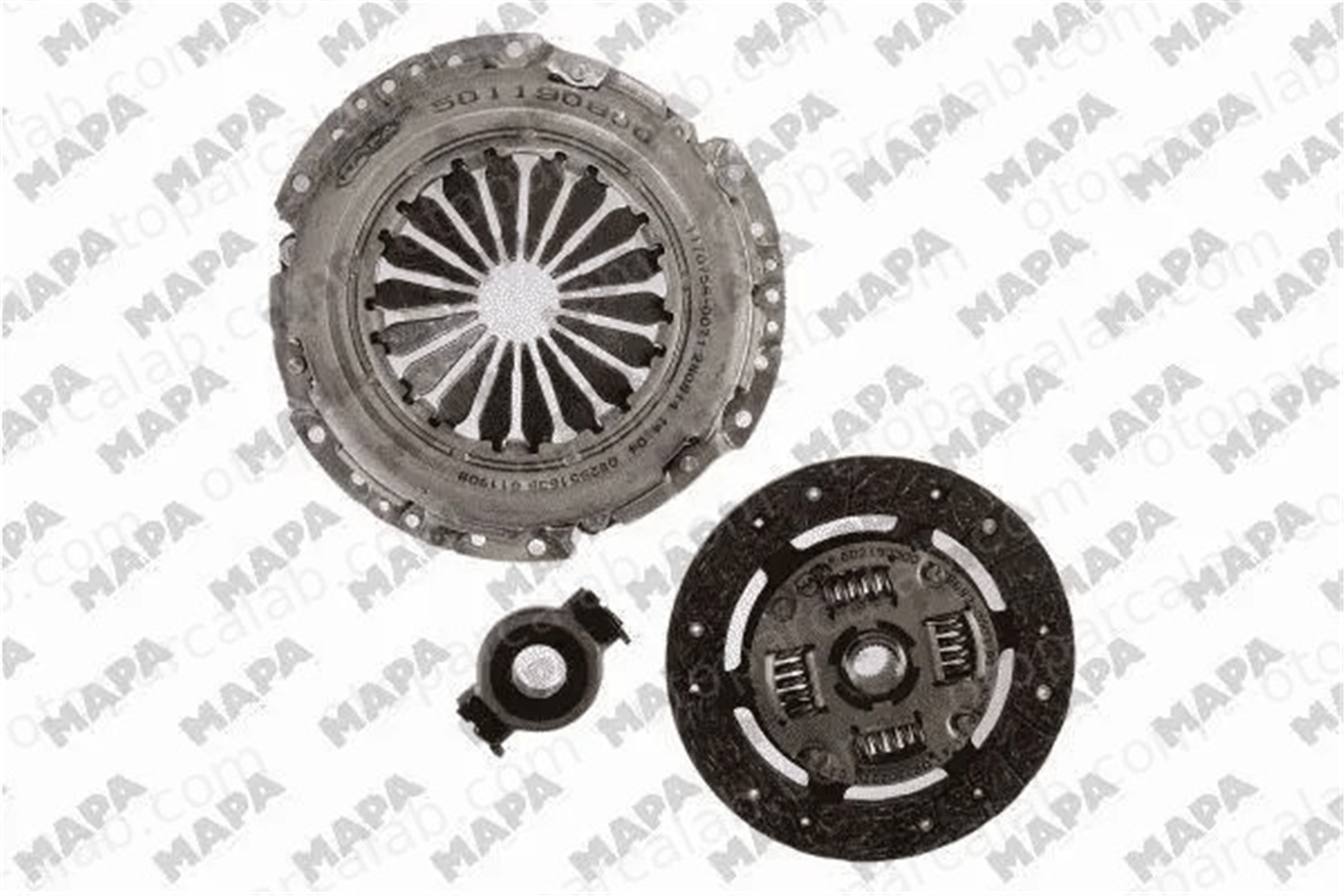 MAPA 007190800 Debriyaj Seti VW POLO Coupe POLO II 52198141DX 052198141DX