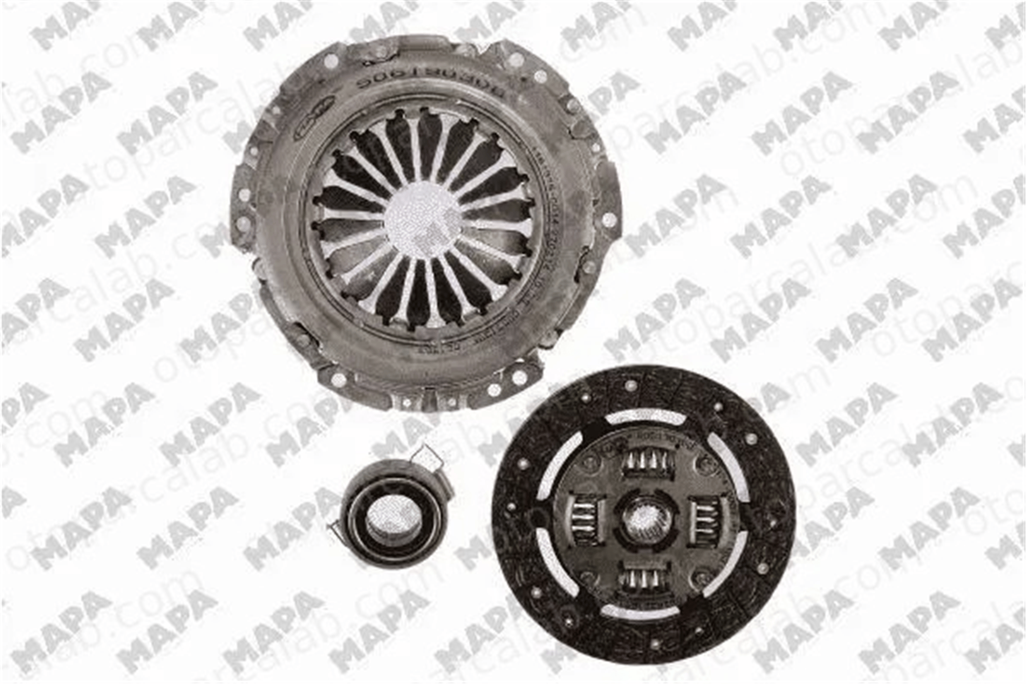 MAPA 009190400 Debriyaj Seti CITROËN C1 TOYOTA AYGO 1608396980 1612347280